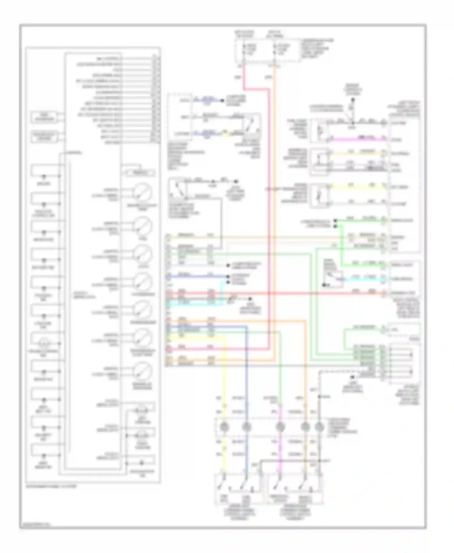 Wiring diagram right turn ind for Hummer H2 I (2002-2007) (1 of 1)
