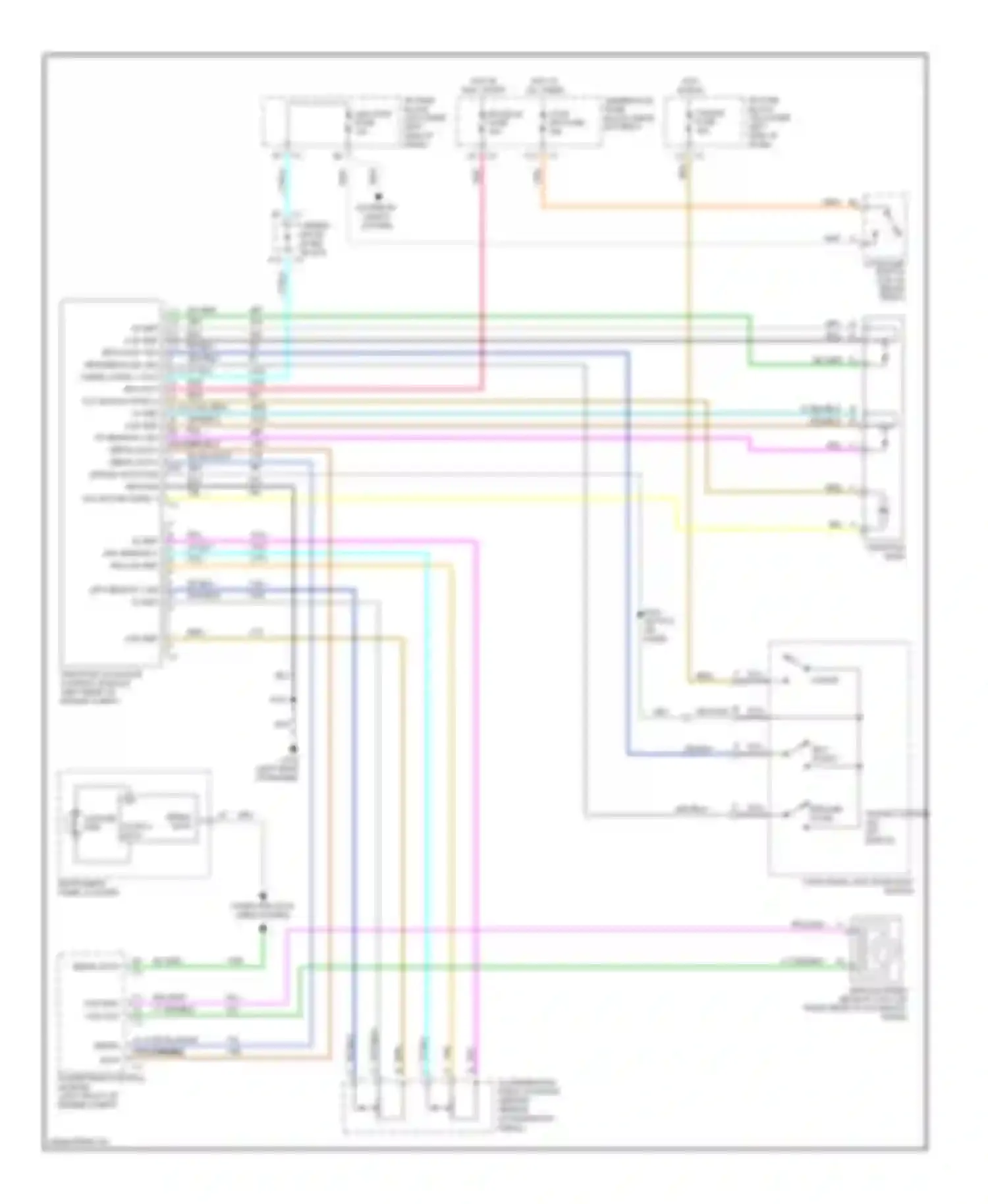 Wiring diagram vss high vss low for Hummer H2 I (2002-2007) (1 of 1)
