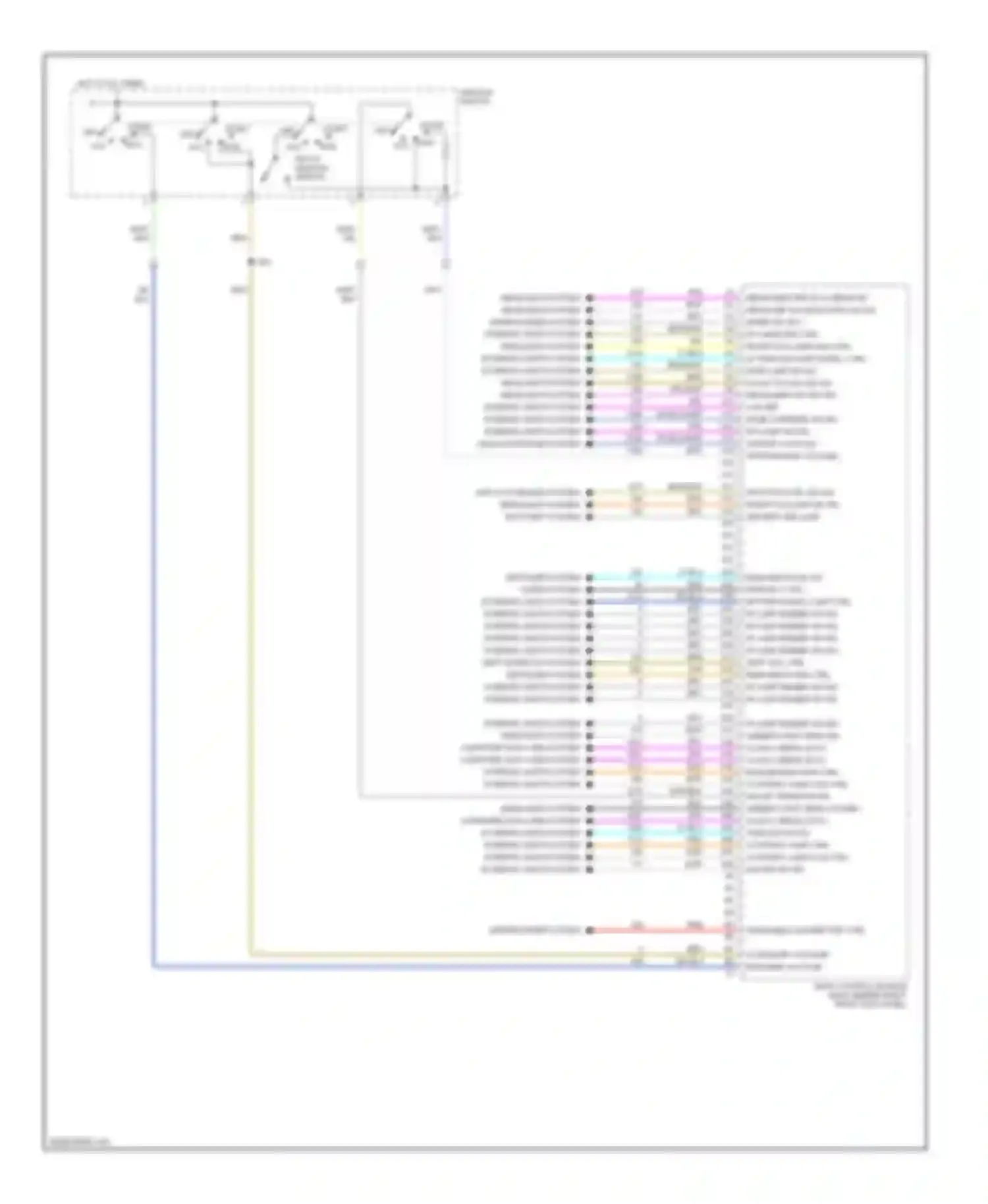 H3 Hummer I (2005-2010): Body control modules circuit (2 of 2)