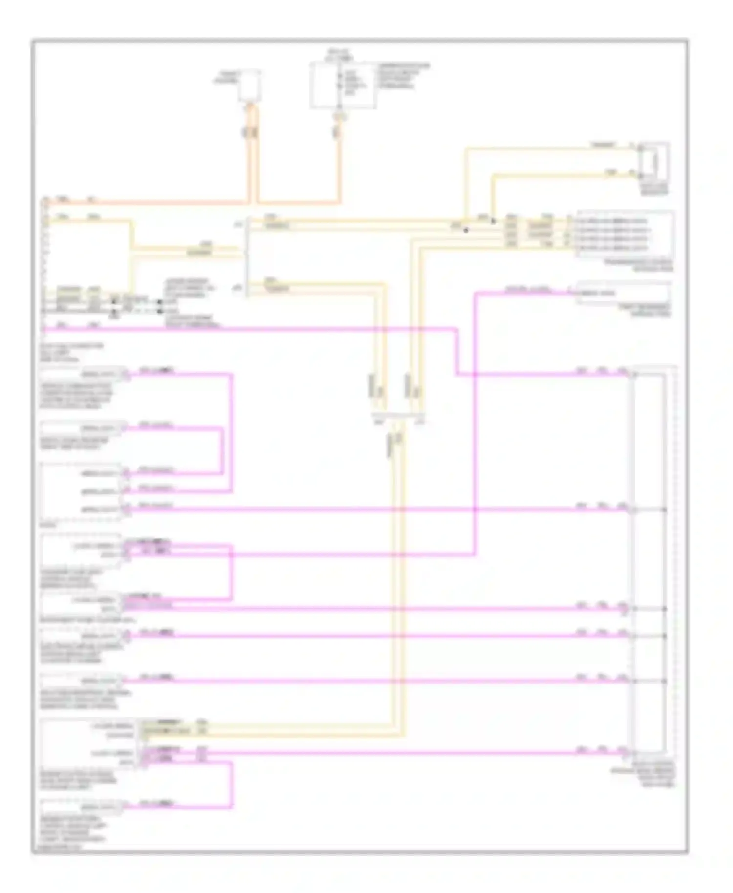 H3 Hummer I (2005-2010): Computer data lines circuit