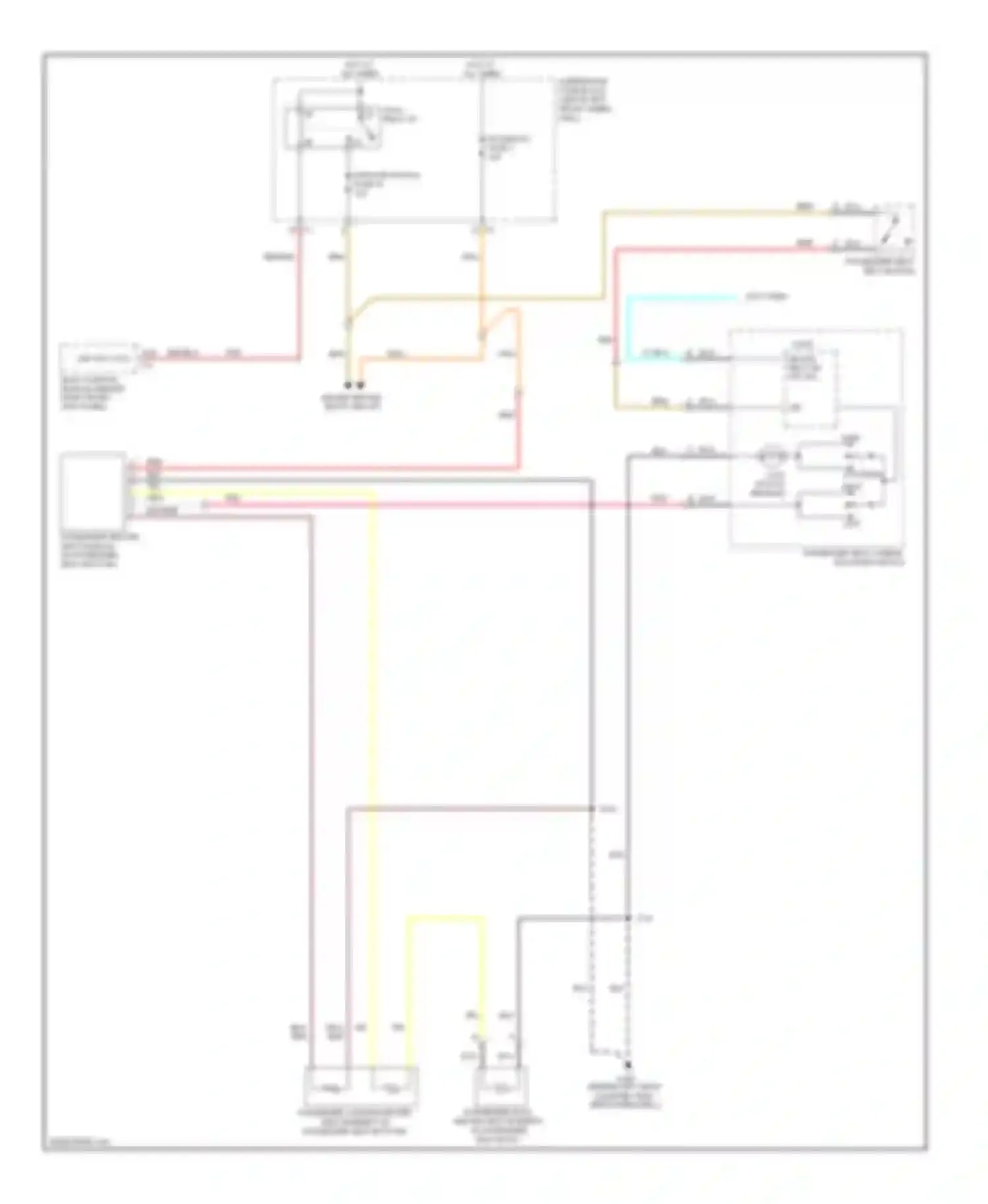 H3 Hummer I (2005-2010): Passenger"s heated seat circuit