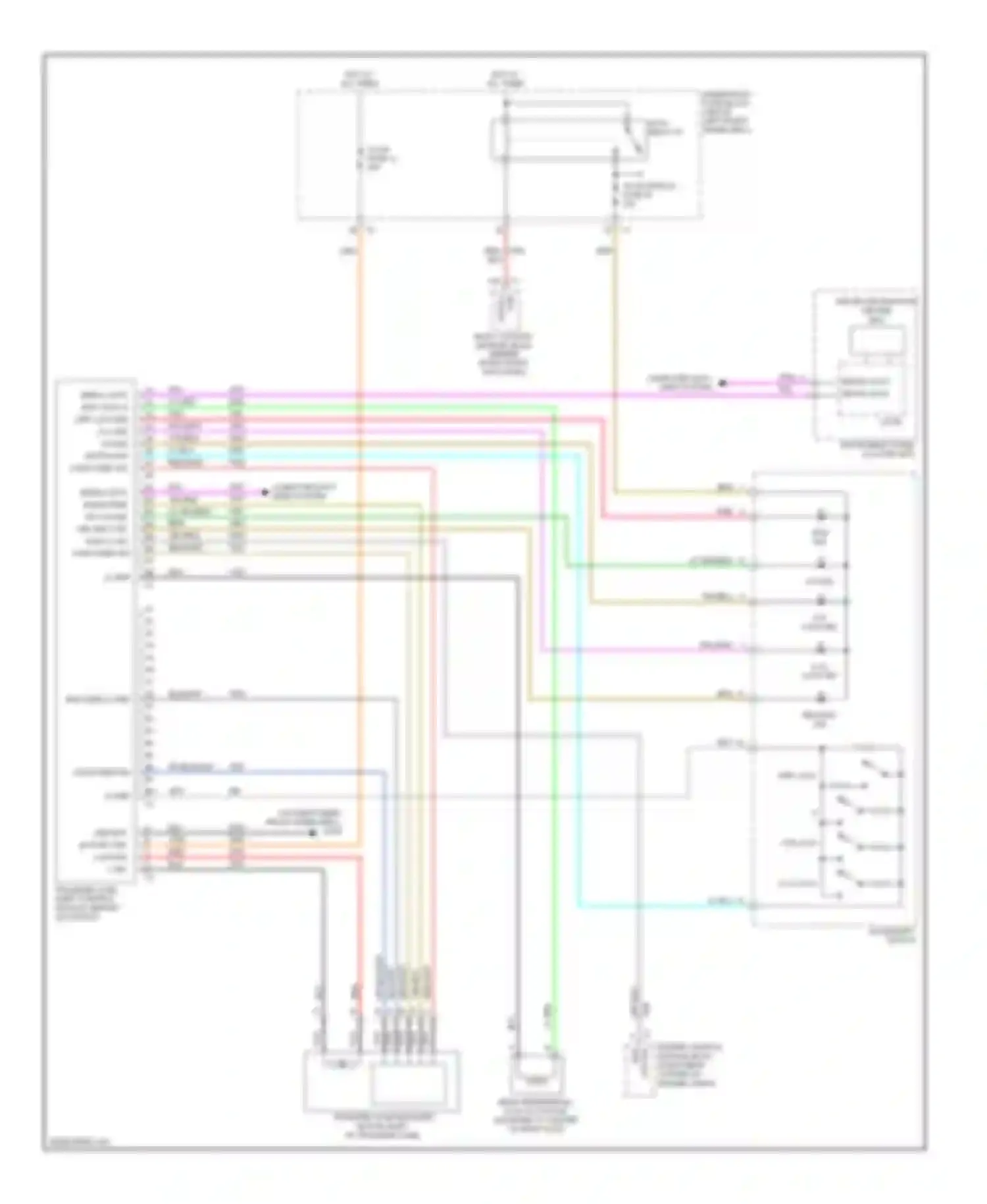 H3 Hummer I (2005-2010): Transfer case circuit