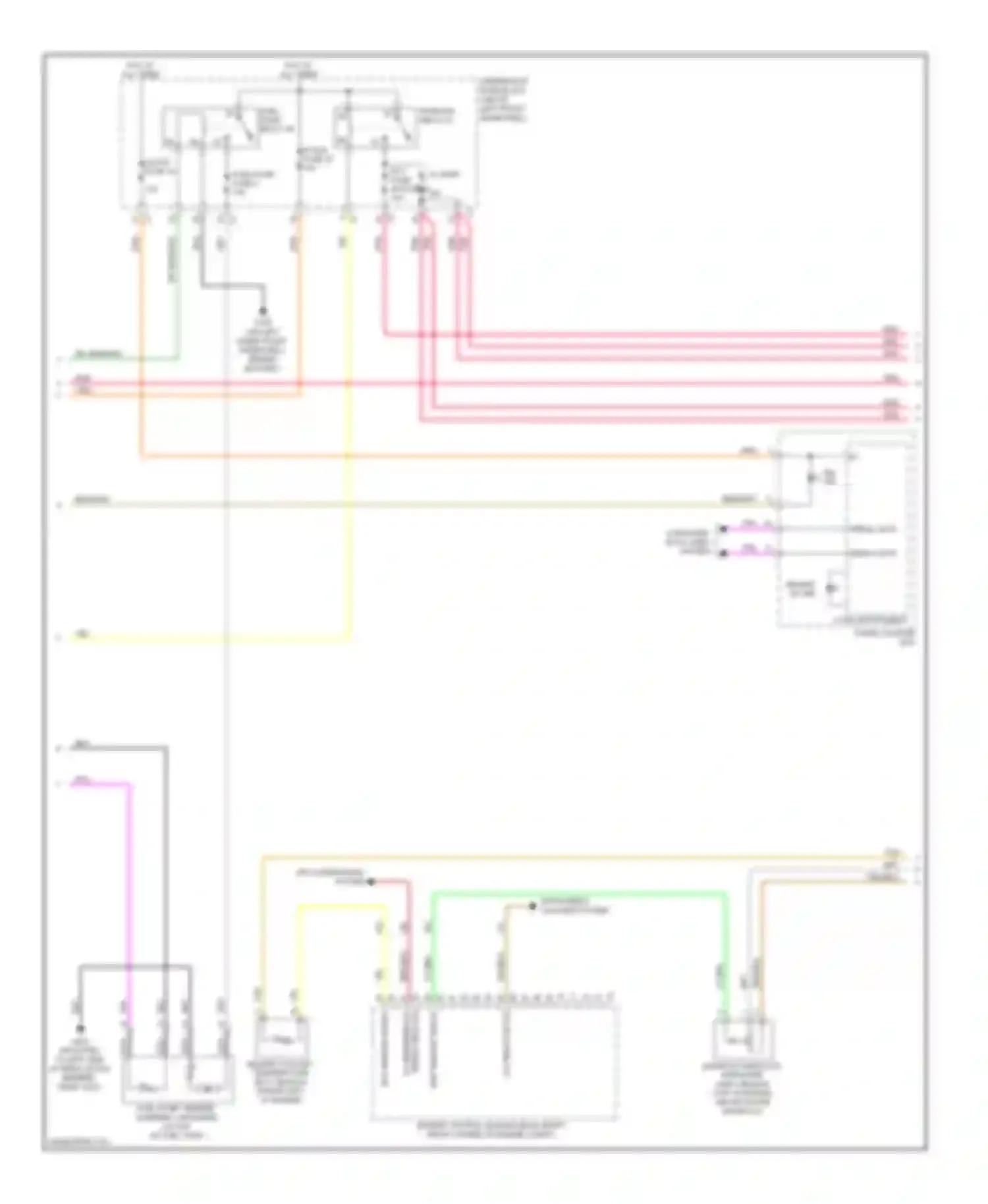 Wiring diagram air conditioning system for Hummer H3 I (2005-2010) (6 of 7)