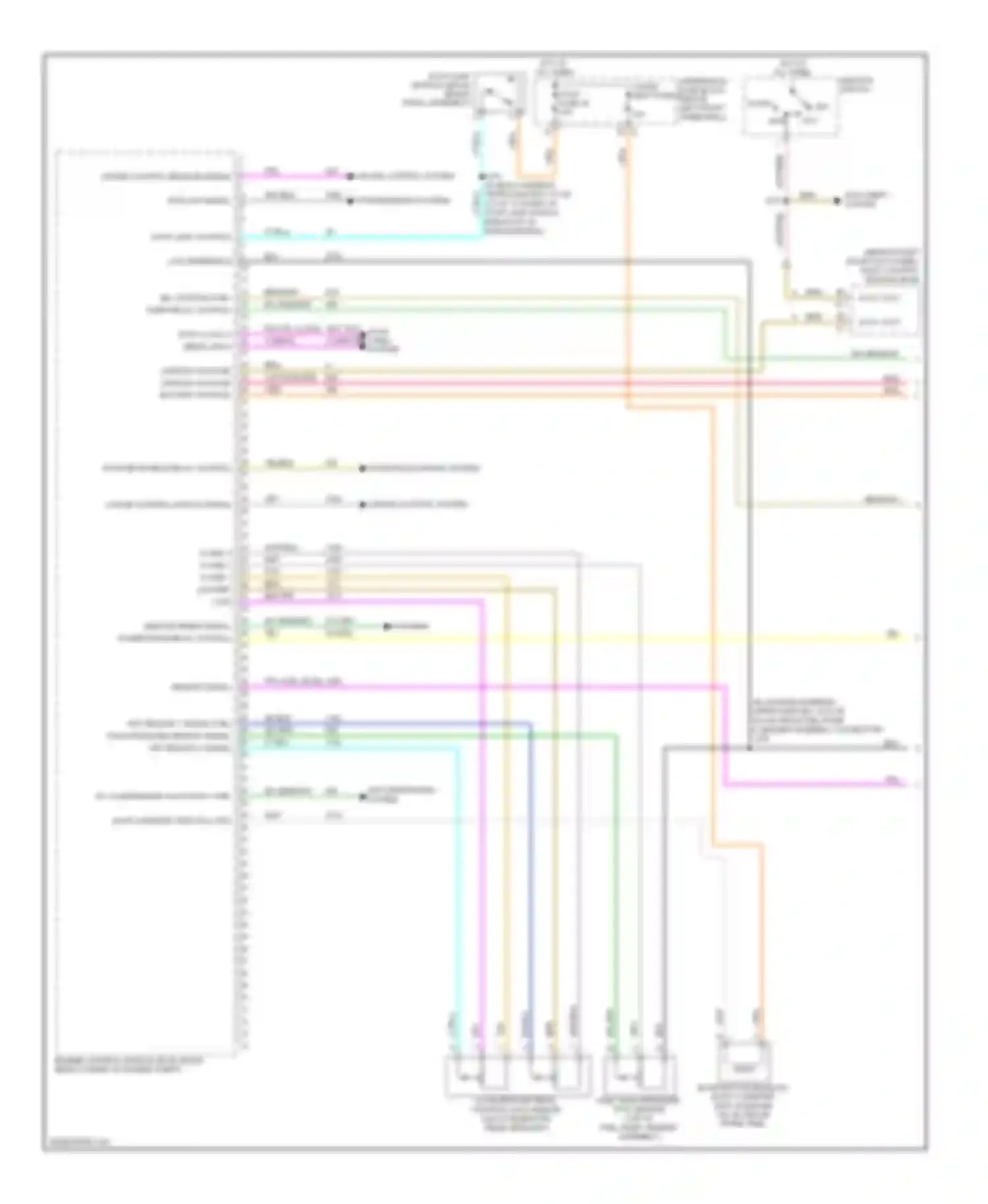 Wiring diagram cnstr vent fuse 31 for Hummer H3 I (2005-2010) (3 of 3)