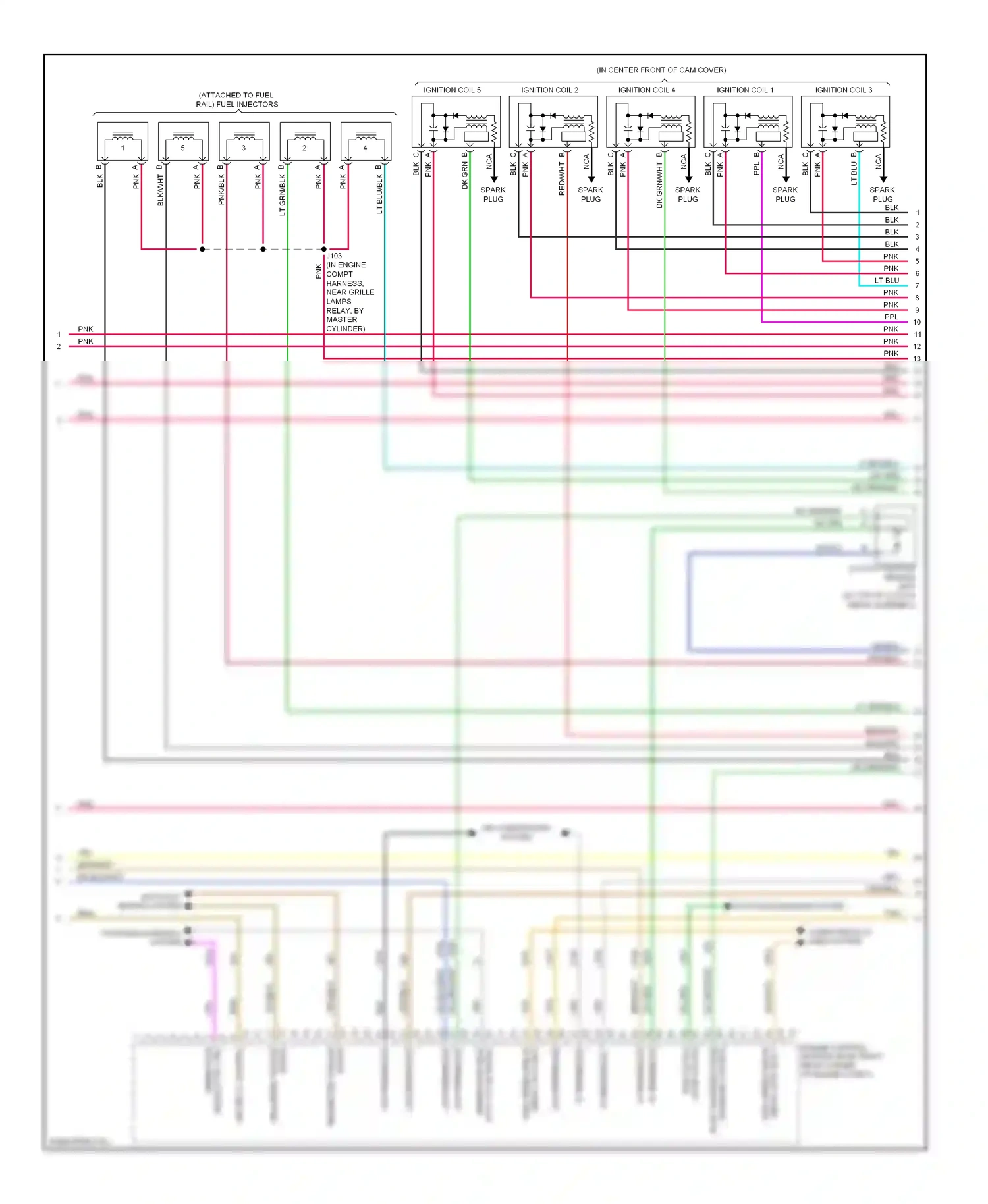 Hummer H3 I (2005-2010) low reference wiring diagram  (3 of 7)