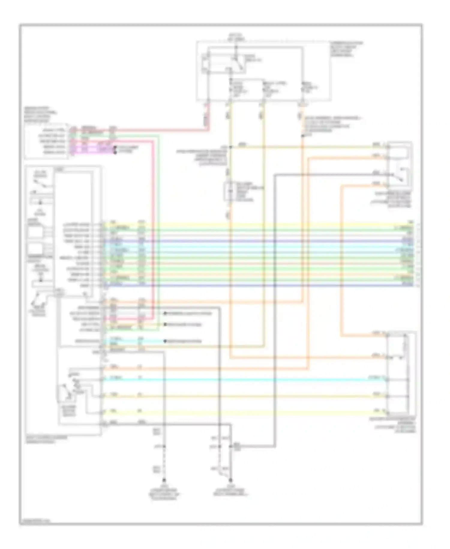 Wiring diagram tan/blk for Hummer H3 I (2005-2010) (4 of 12)