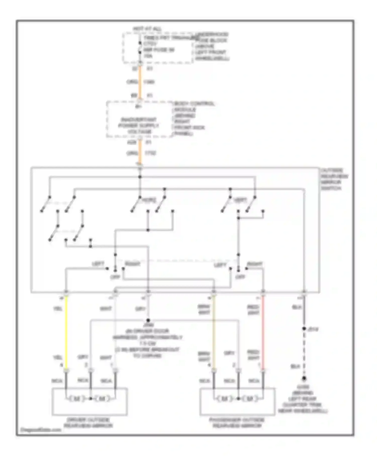 Wiring diagram wht for Hummer H3 I (2005-2010) (29 of 37)