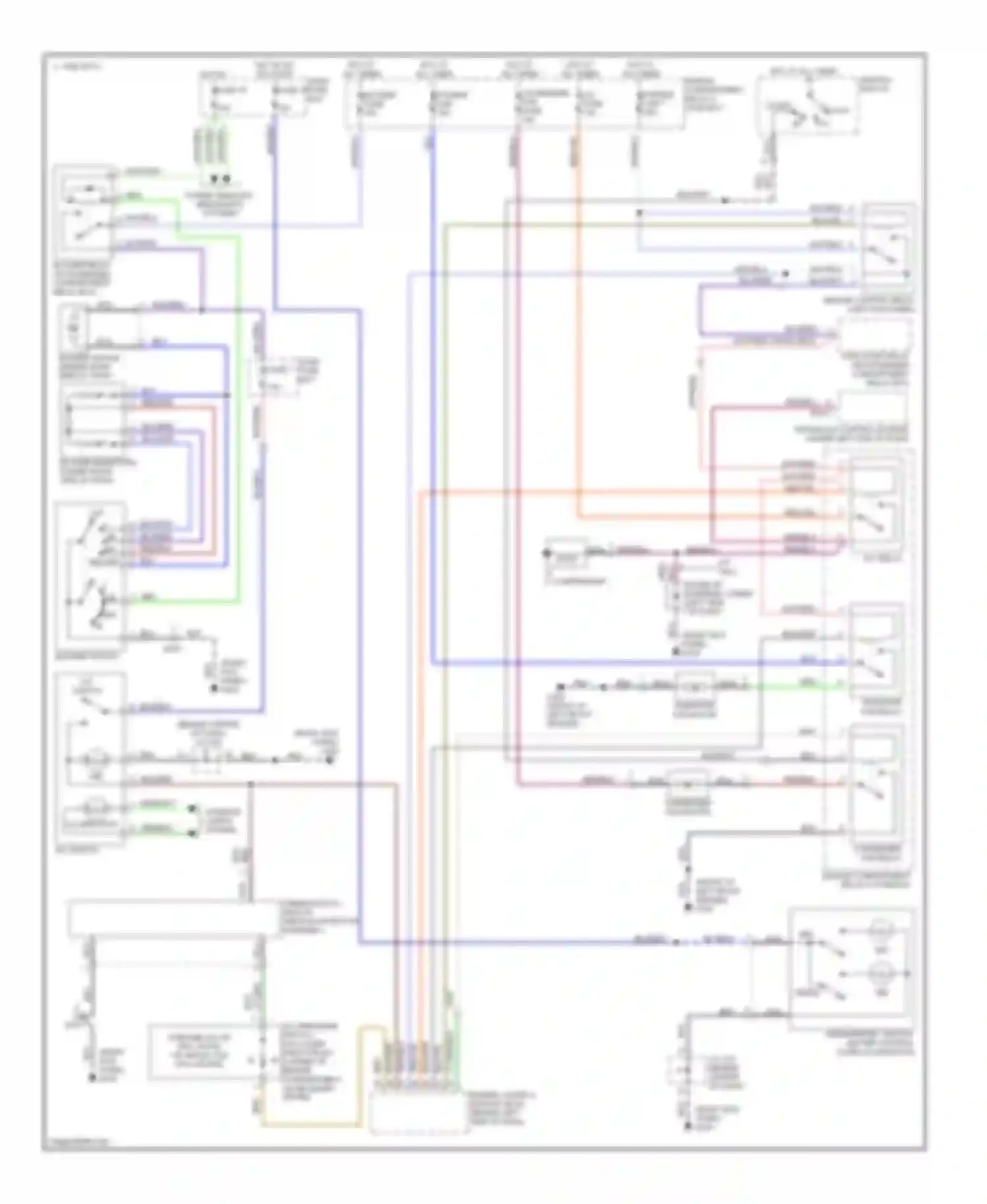 Accent Hyundai I (1994-2000): A/c circuit