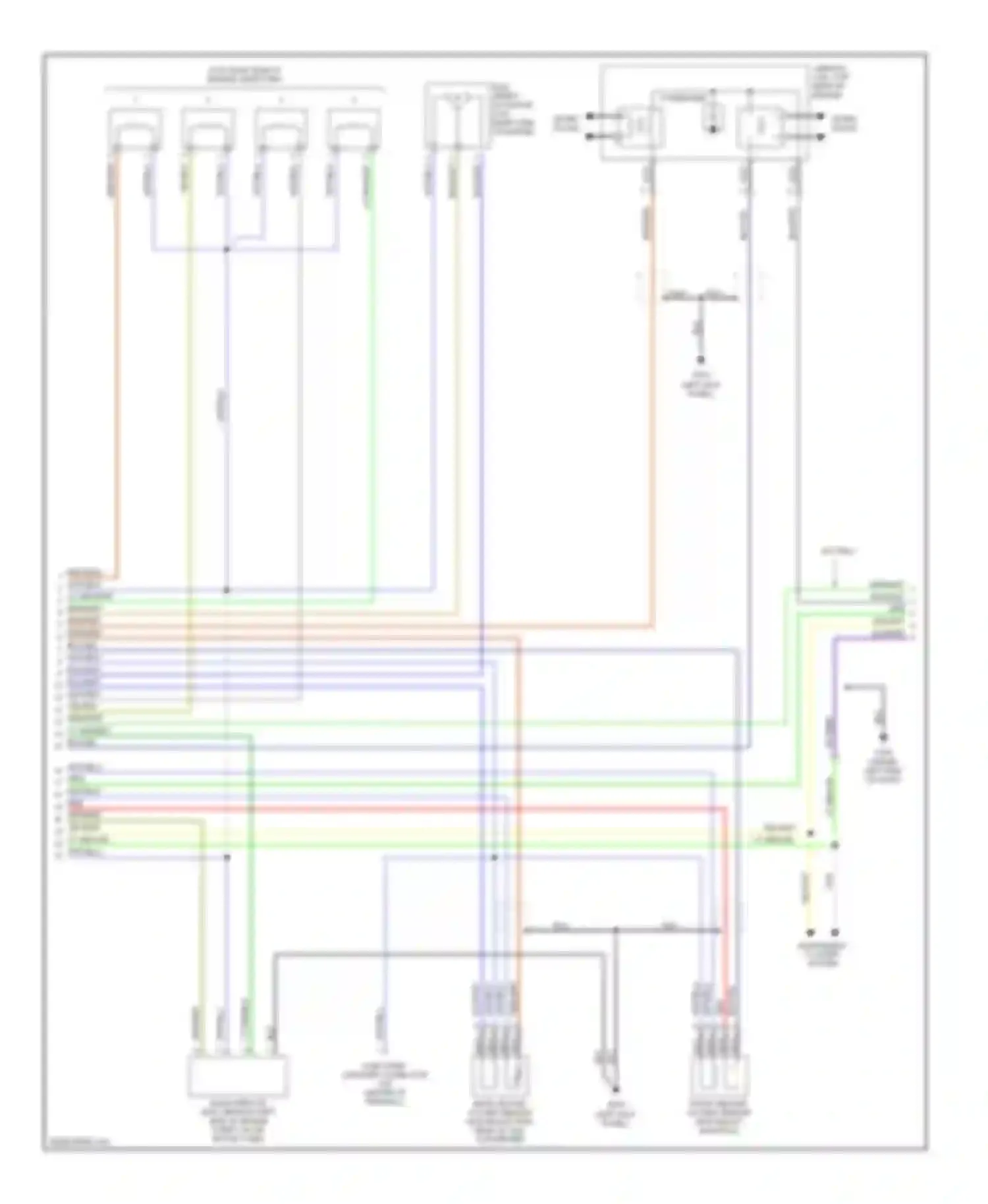 Accent Hyundai I (1994-2000): Wiring diagram engine performance 1.5l sohcs (2 of 3)