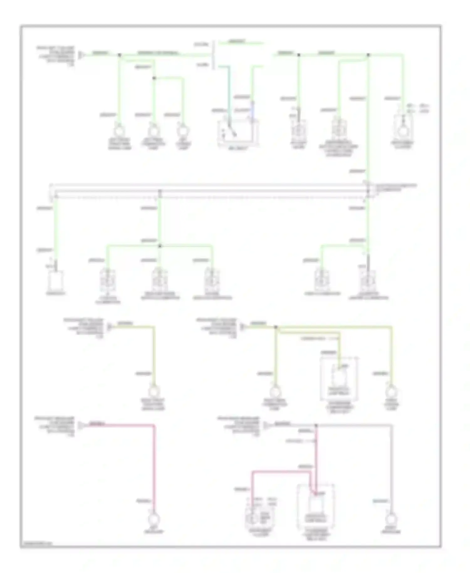 Accent Hyundai I (1994-2000): Power distribution circuit (4 of 4)
