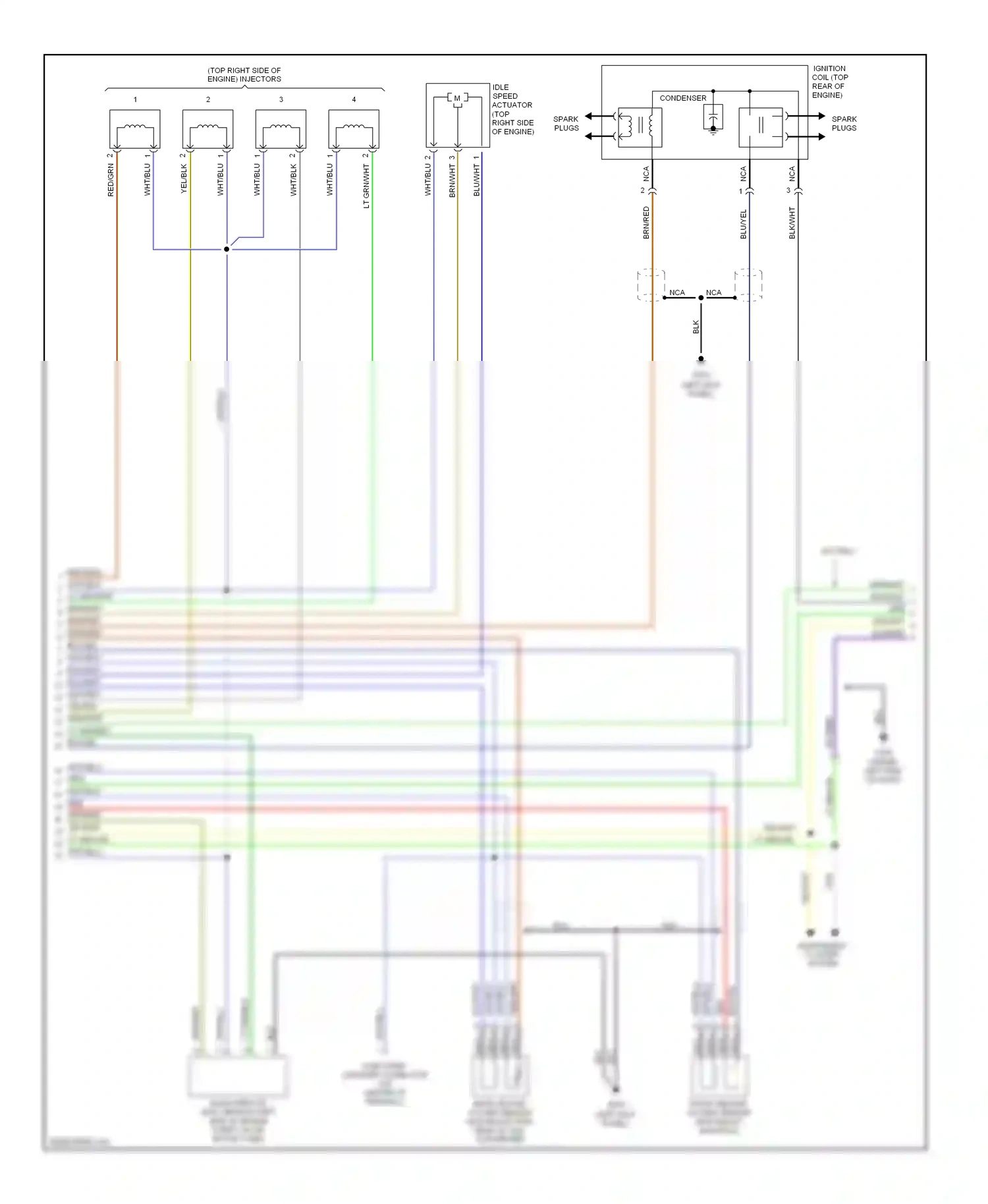Wiring diagram grn for Hyundai Accent I (1994-2000) (8 of 30)