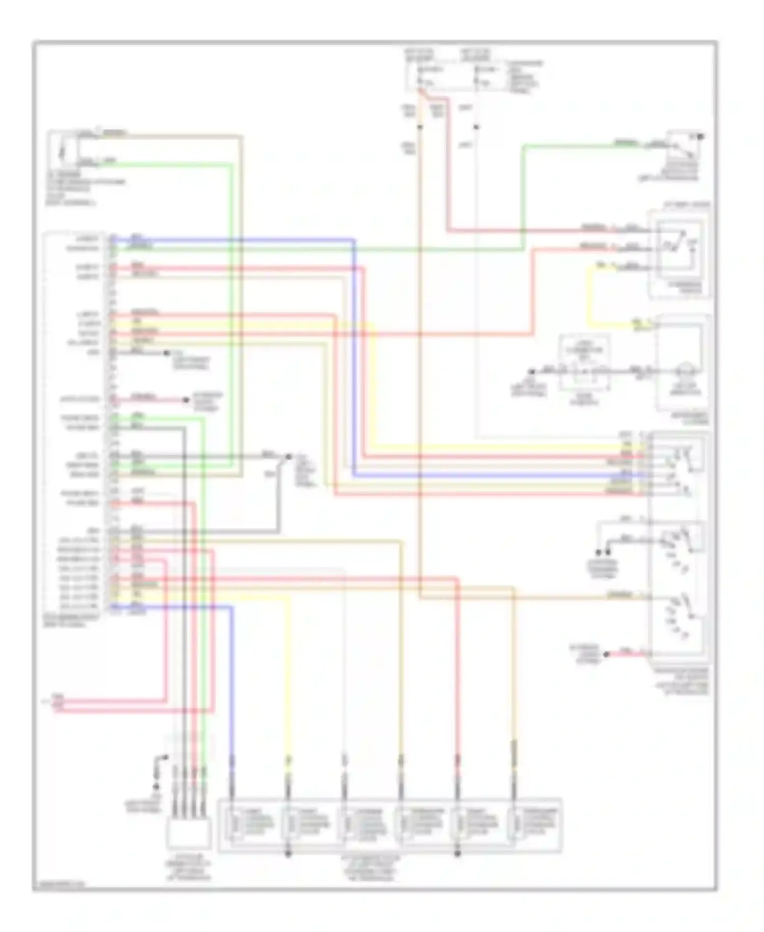 Accent Hyundai II facelift (2002-2005): Wiring diagram engine performance 1.6l (4 of 4)