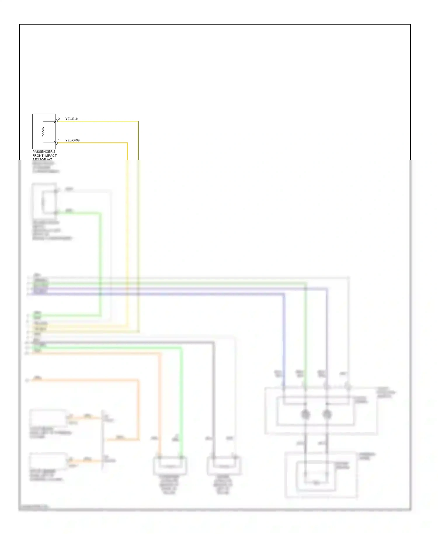 Wiring diagram clock- spring for Hyundai Accent II facelift (2002-2005) (2 of 2)