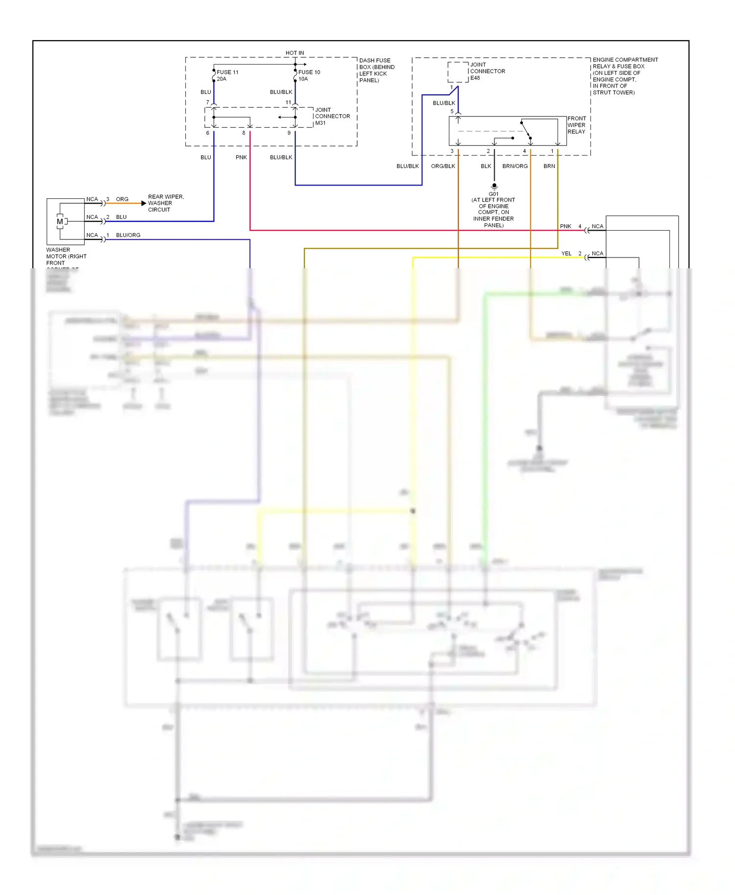 Wiring diagram grn for Hyundai Accent II facelift (2002-2005) (32 of 41)