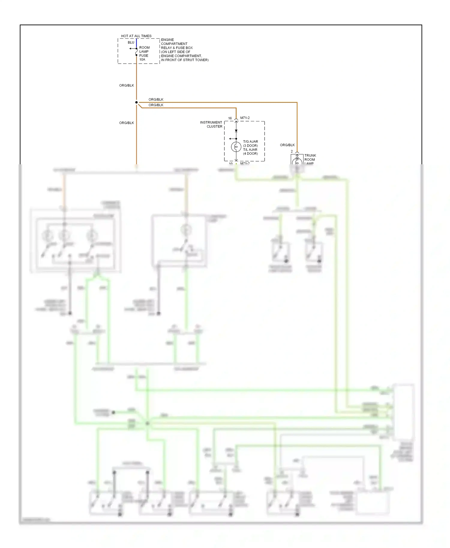 Wiring diagram nca for Hyundai Accent II facelift (2002-2005) (21 of 40)