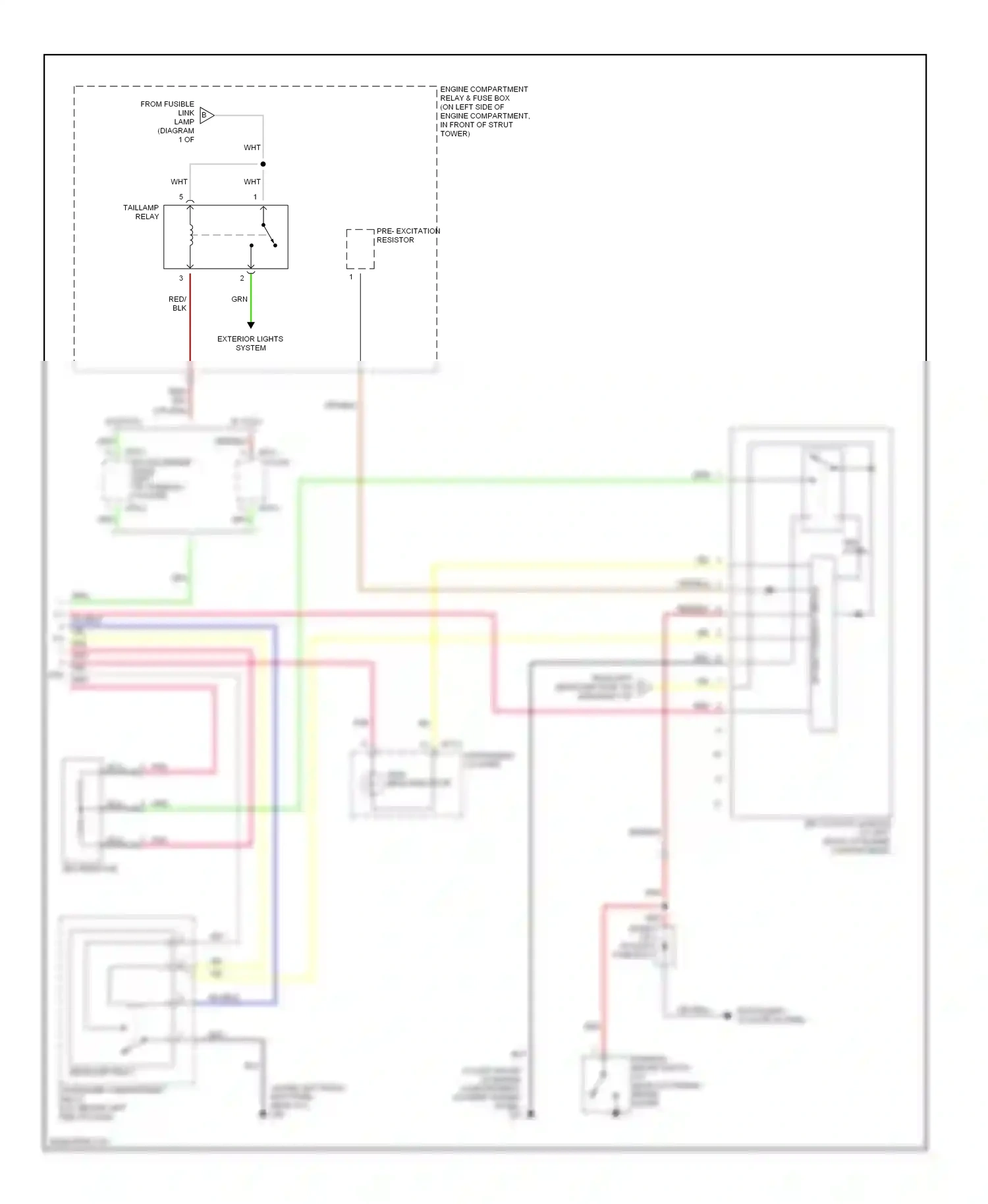 Wiring diagram red for Hyundai Accent II facelift (2002-2005) (12 of 24)