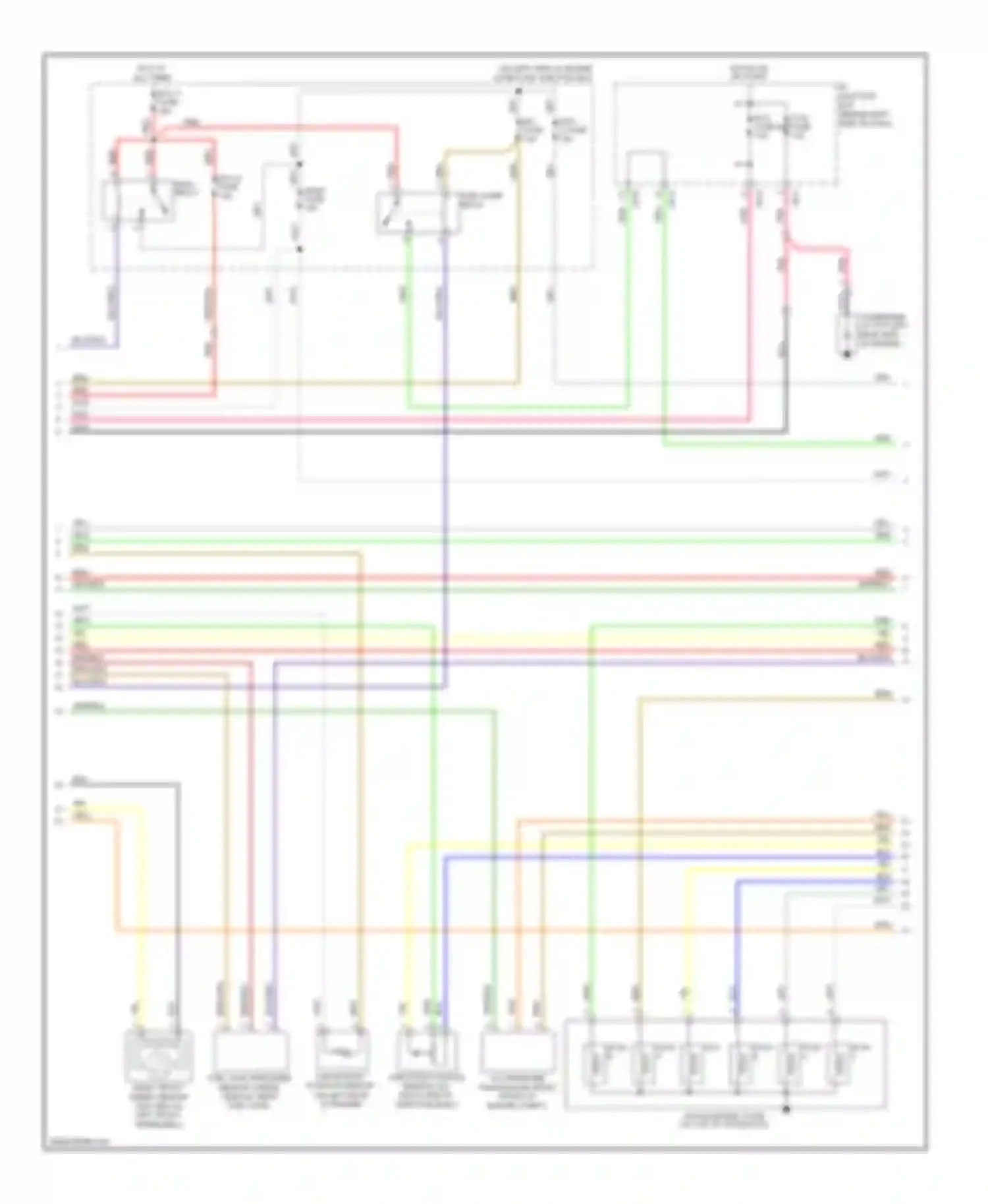 Accent Hyundai II (1999-2012): Wiring diagram engine performance 1.6l, a/t (2 of 4)