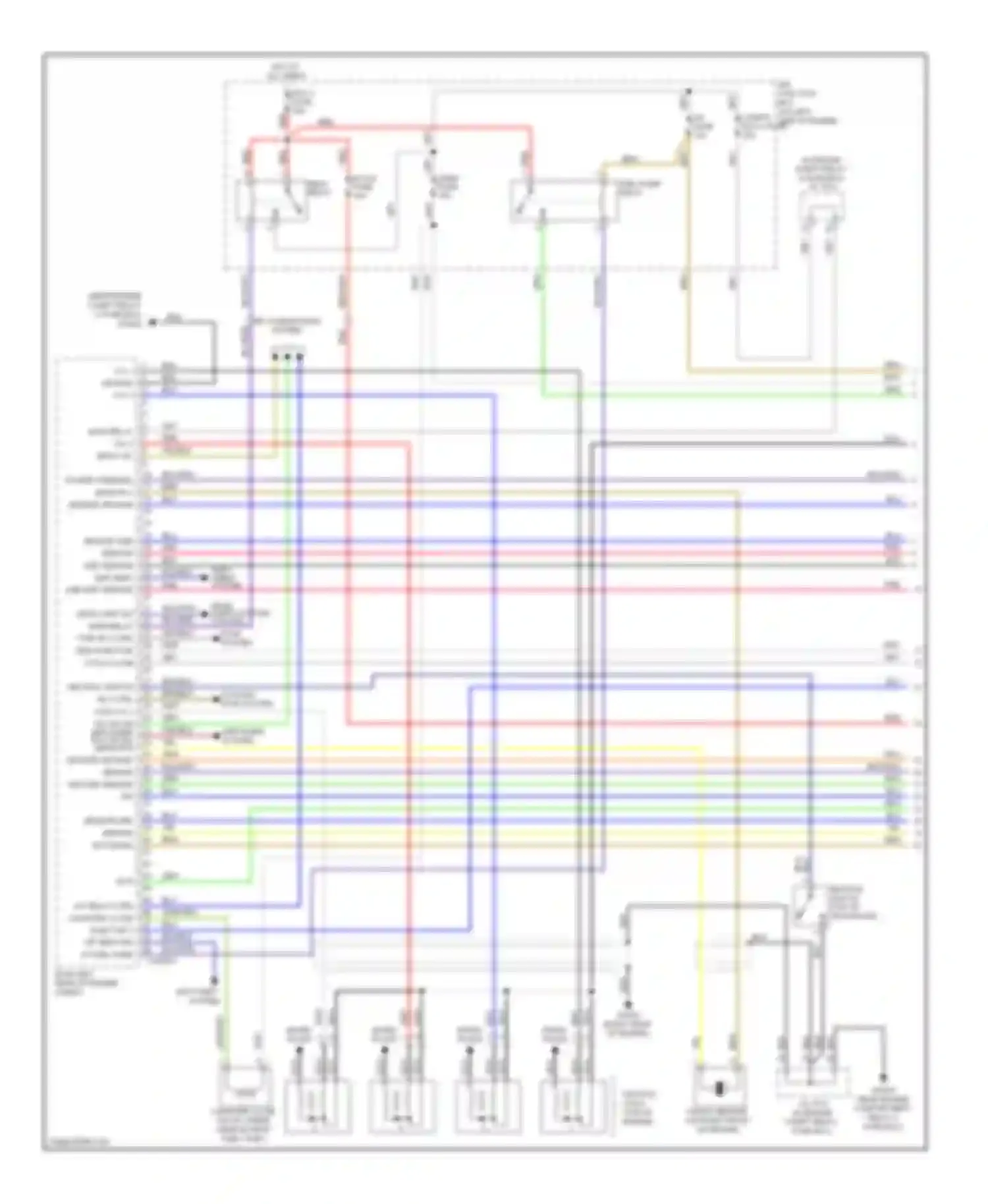 Accent Hyundai II (1999-2012): Wiring diagram engine performance 1.6l, m/t (1 of 3)