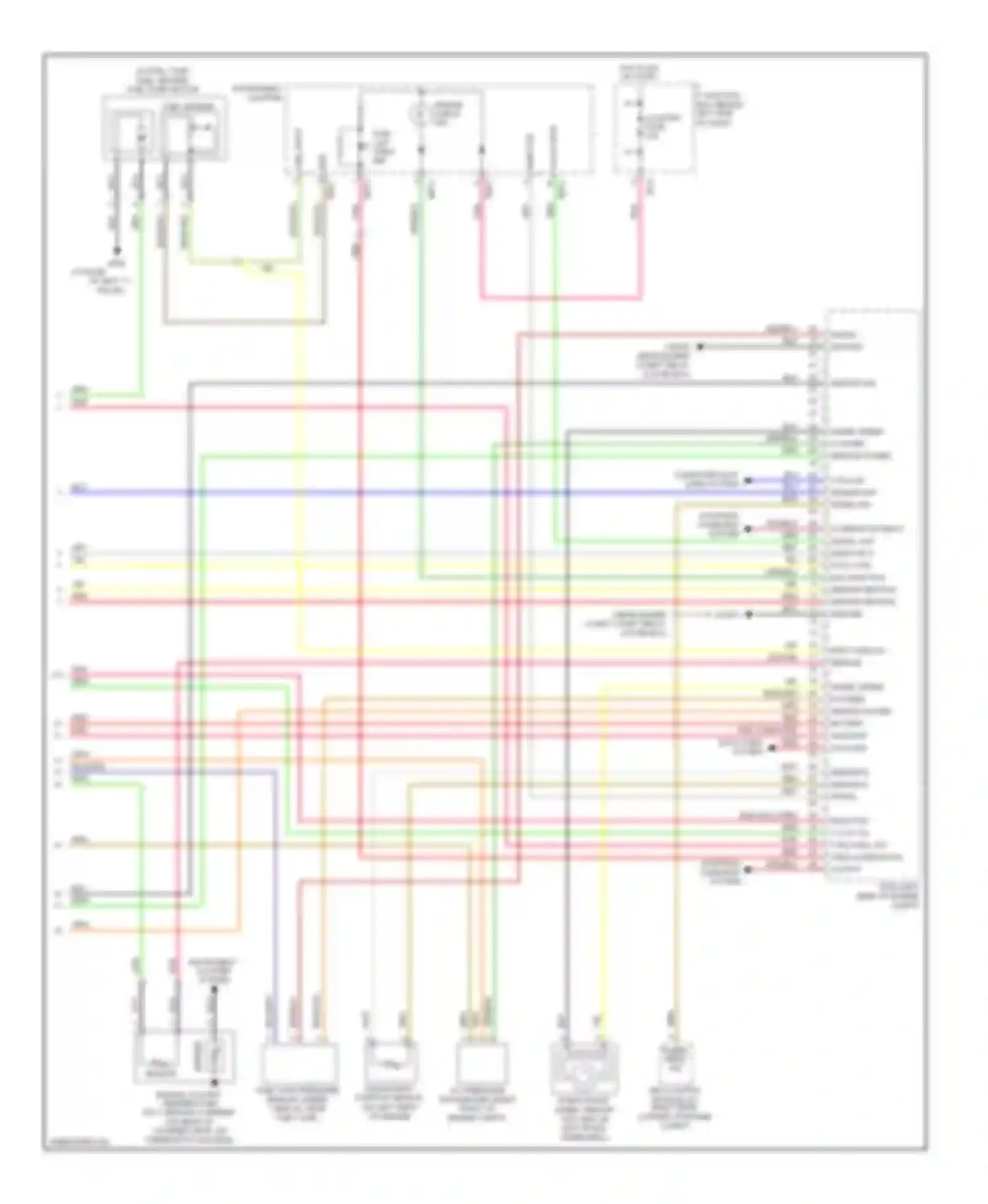 Accent Hyundai II (1999-2012): Wiring diagram engine performance 1.6l, m/t (3 of 3)