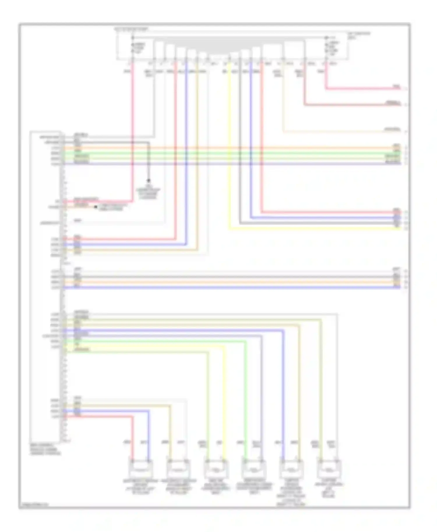 Accent Hyundai II (1999-2012): Supplemental restraints circuit, base (1 of 2)