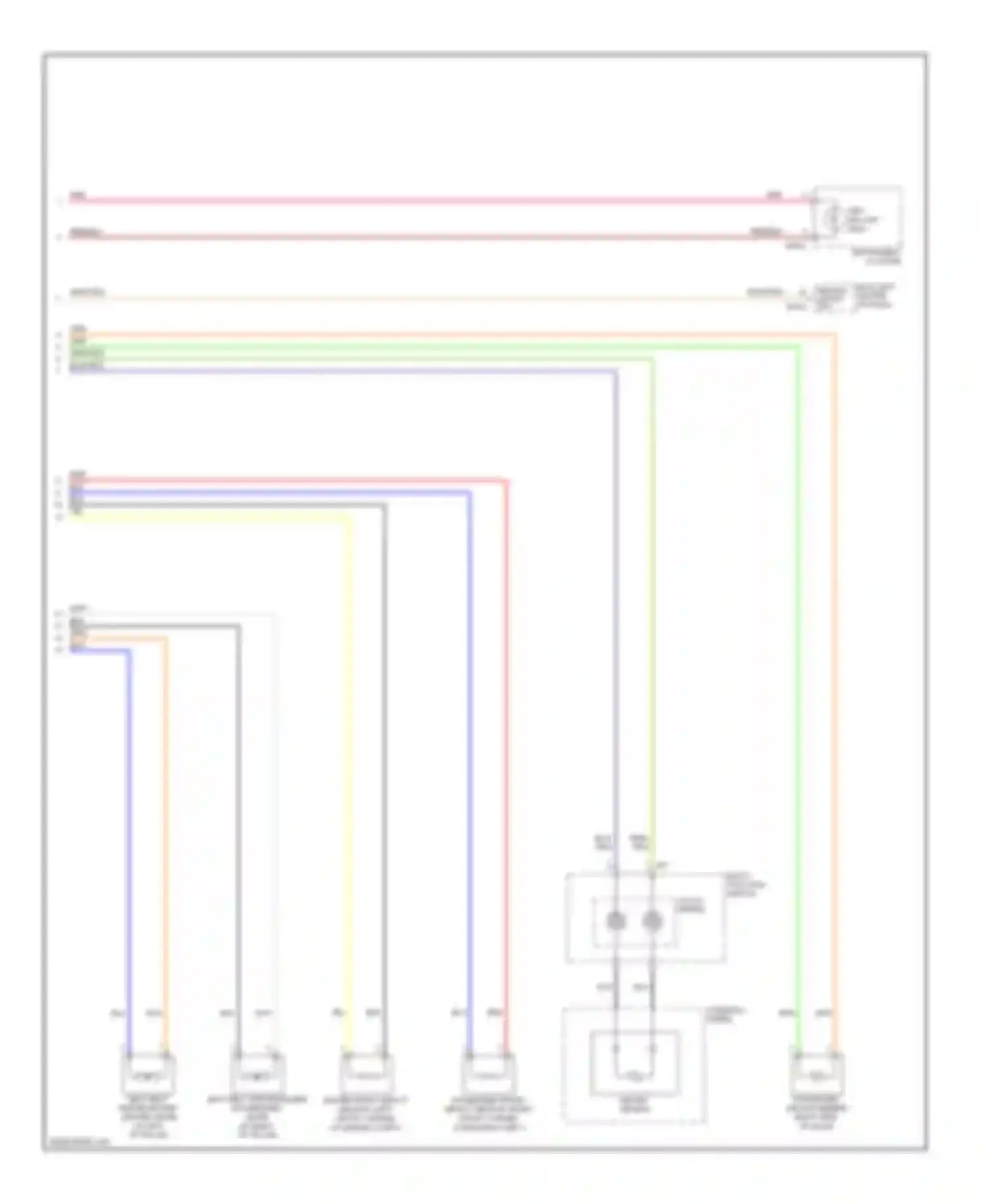 Accent Hyundai II (1999-2012): Supplemental restraints circuit, base (2 of 2)