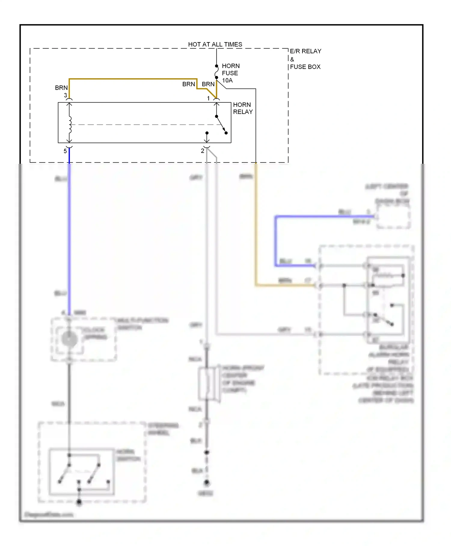 Wiring diagram blk for Hyundai Accent II (1999-2012) (28 of 52)