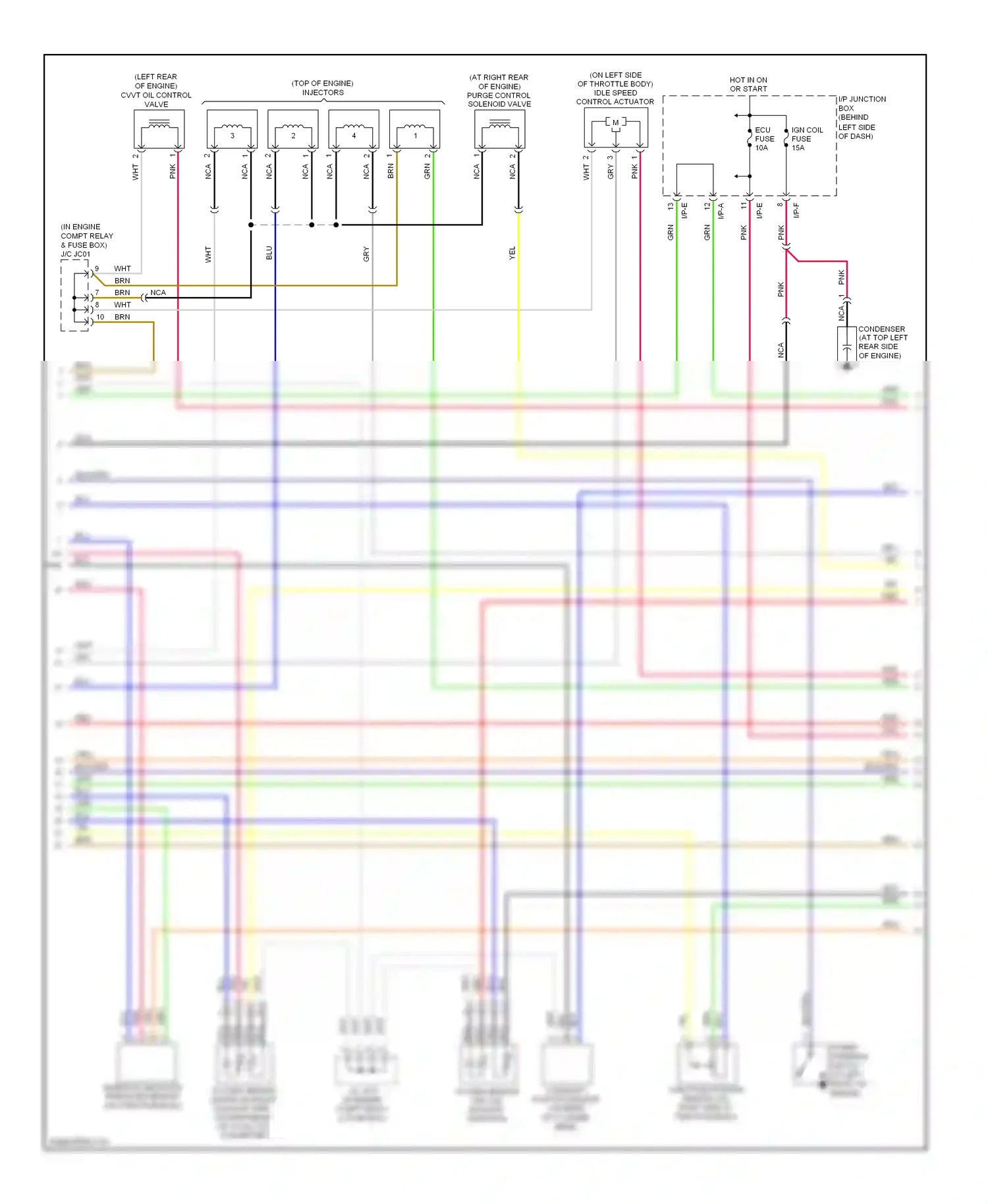 Wiring diagram blu for Hyundai Accent II (1999-2012) (19 of 43)