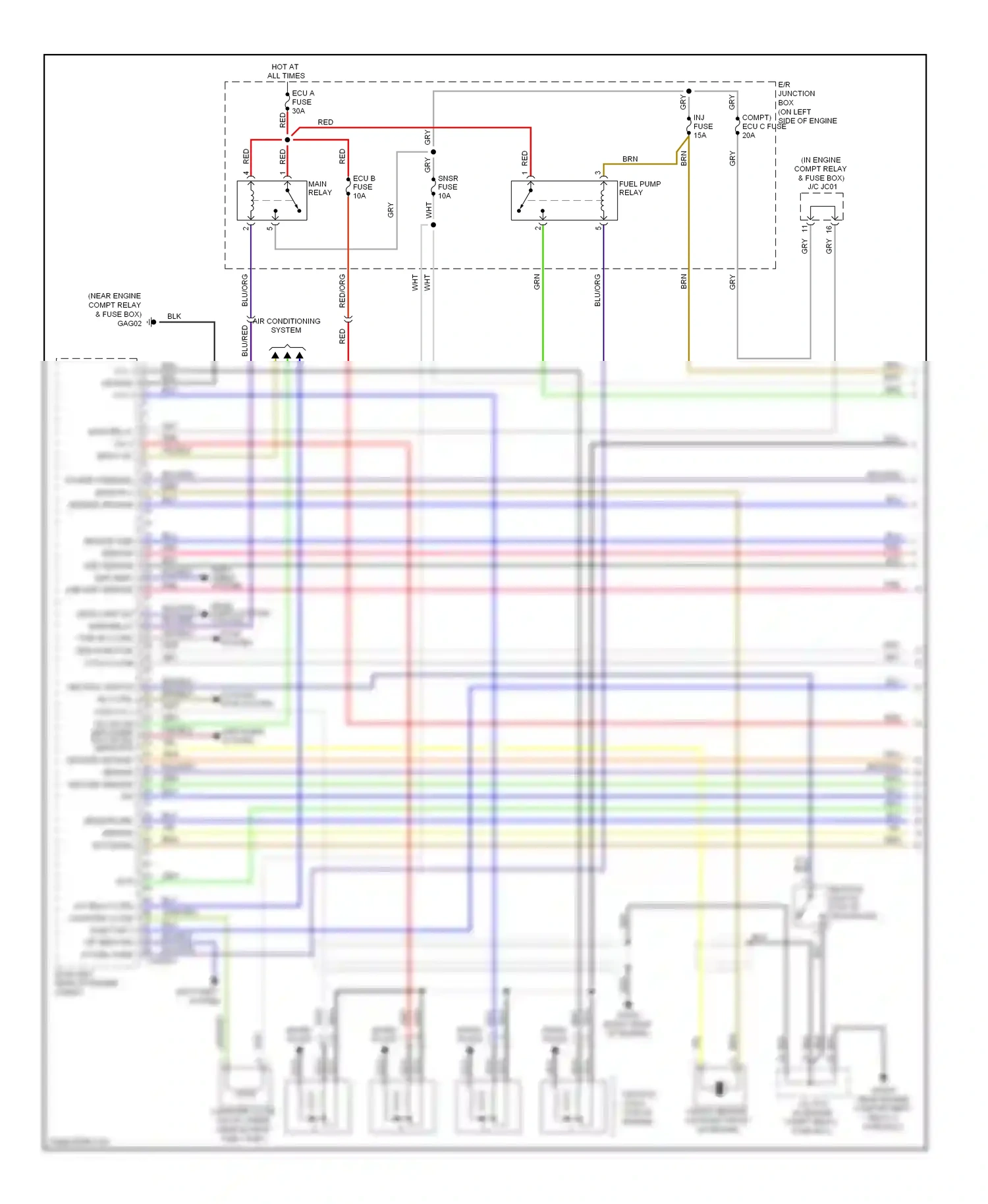 Wiring diagram grn for Hyundai Accent II (1999-2012) (18 of 41)