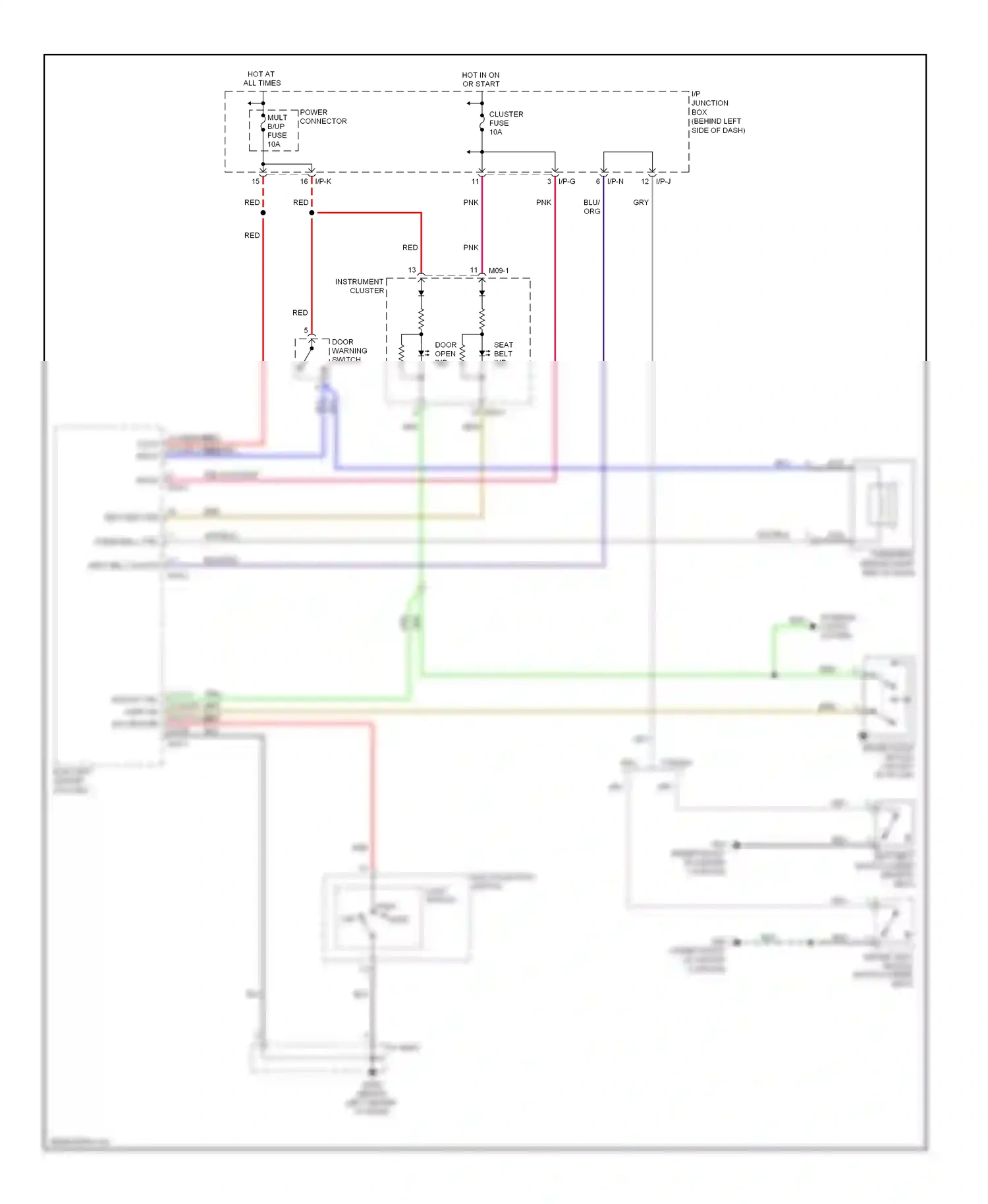Wiring diagram grn for Hyundai Accent II (1999-2012) (31 of 41)