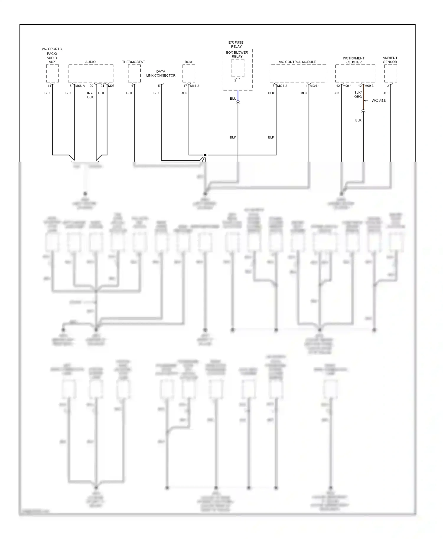 Wiring diagram nca for Hyundai Accent II (1999-2012) (14 of 30)