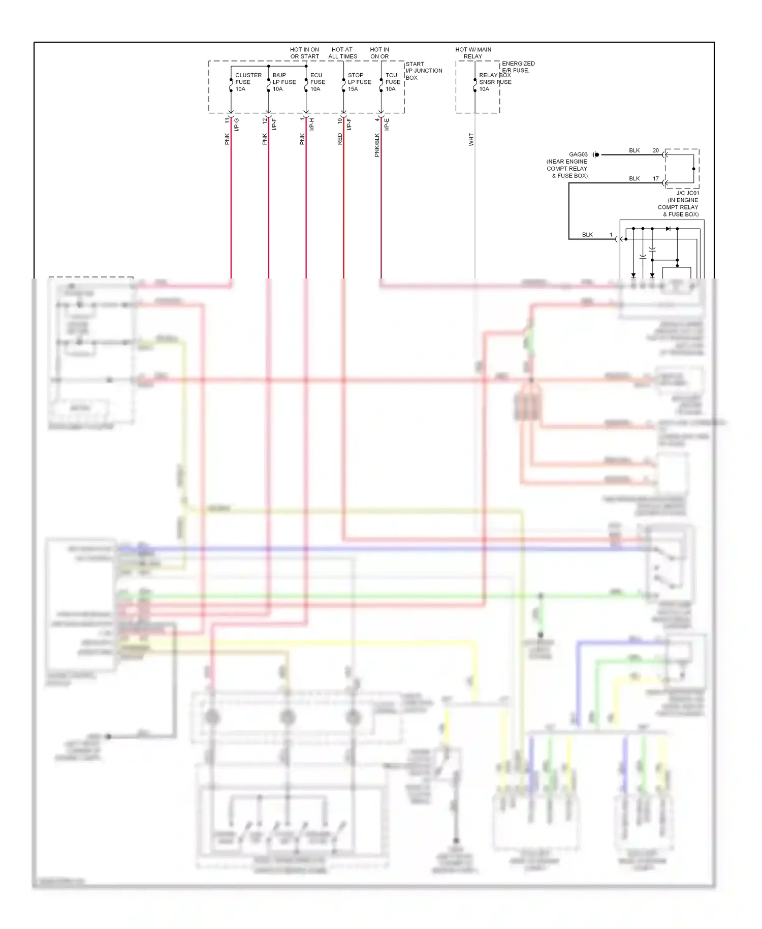 Wiring diagram nca for Hyundai Accent II (1999-2012) (4 of 30)