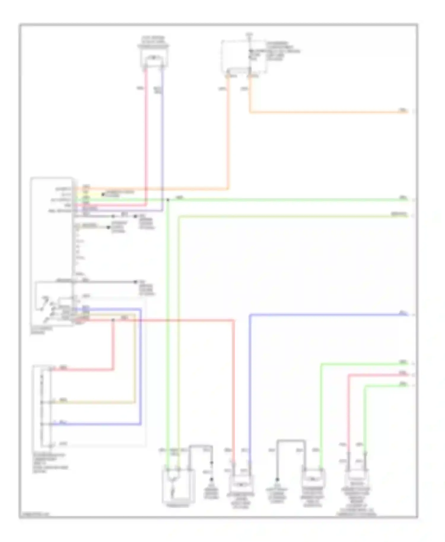 Accent Hyundai III (2006-2011): Manual a/c circuit (1 of 2)
