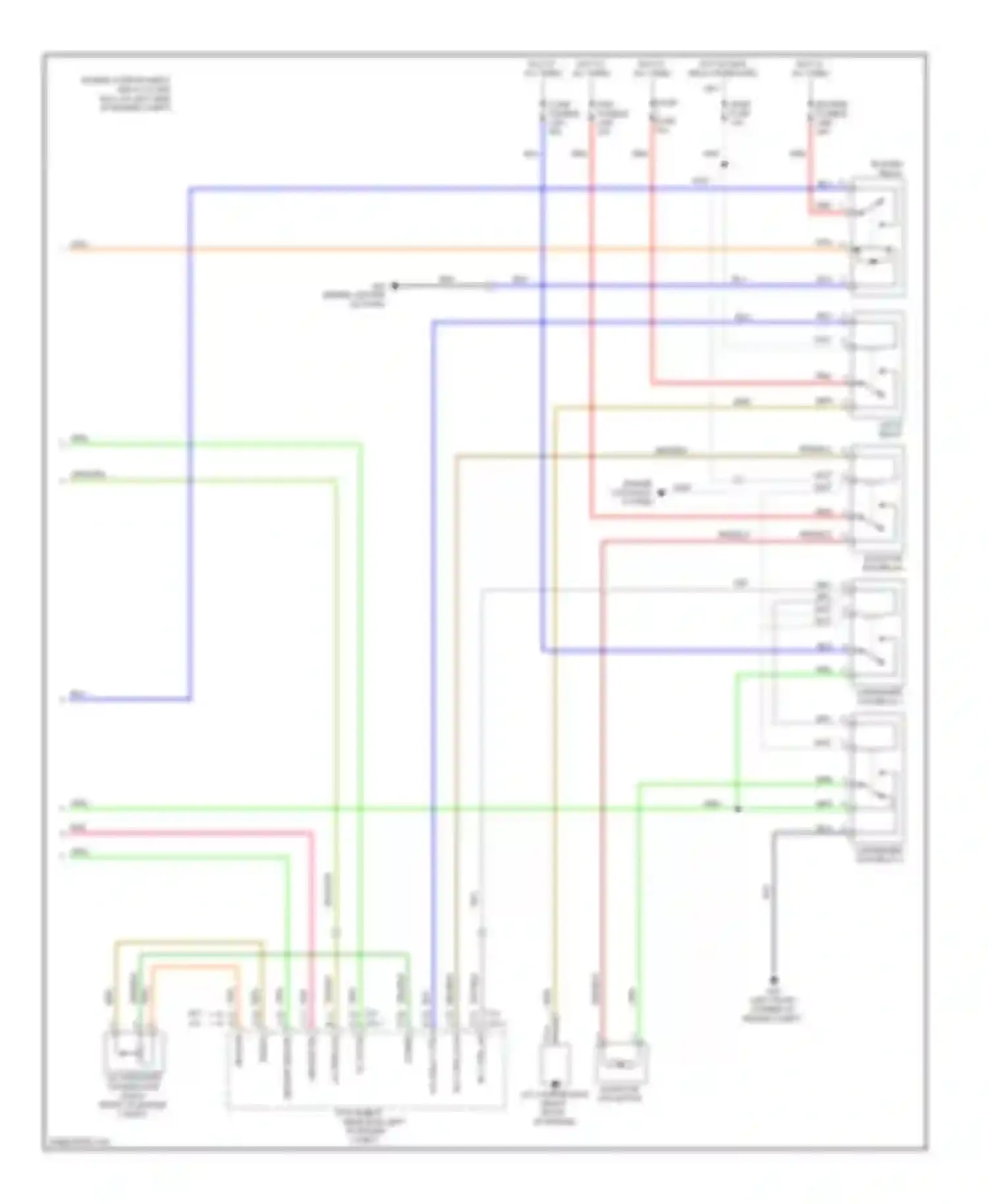 Accent Hyundai III (2006-2011): Manual a/c circuit (2 of 2)