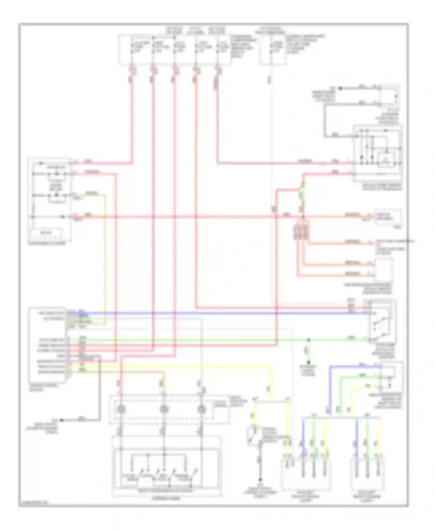 Accent Hyundai III (2006-2011): Cruise control circuit
