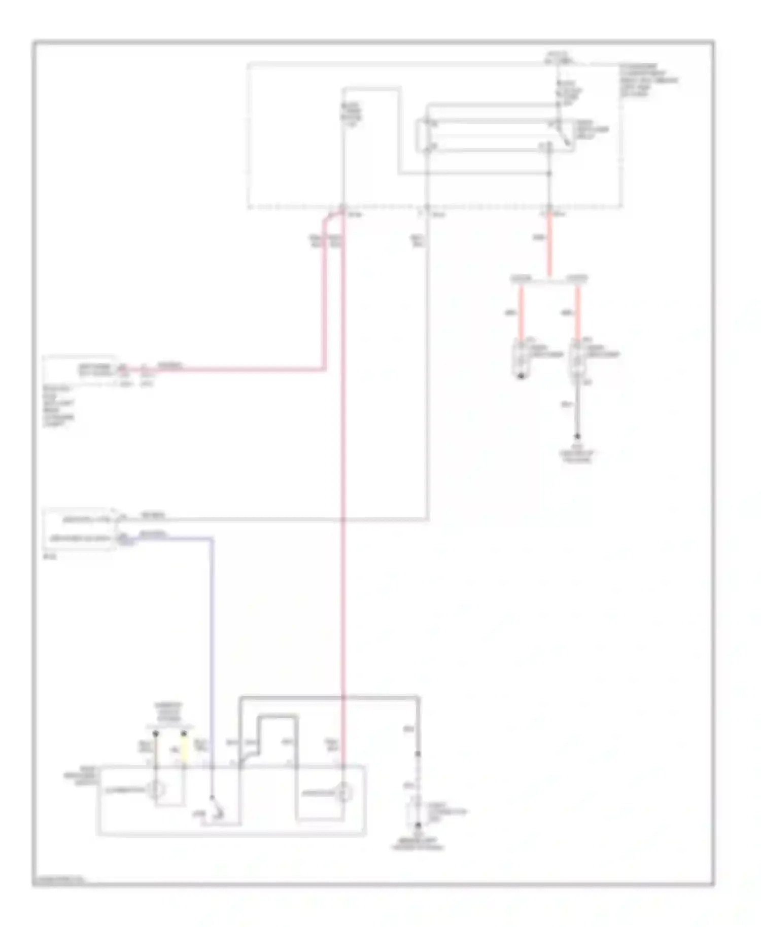 Accent Hyundai III (2006-2011): Defoggers circuit
