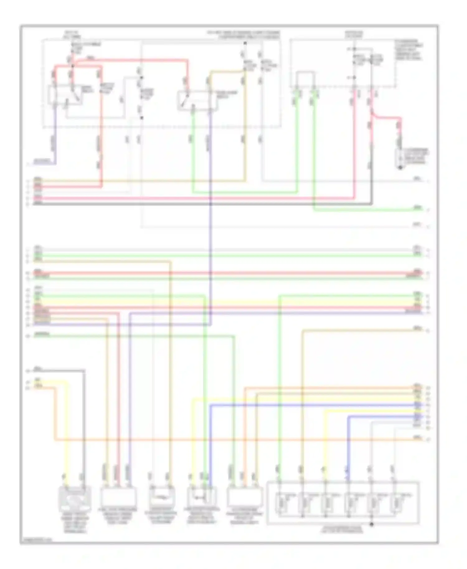 Accent Hyundai III (2006-2011): Wiring diagram engine performance 1.6l, a/t (2 of 4)