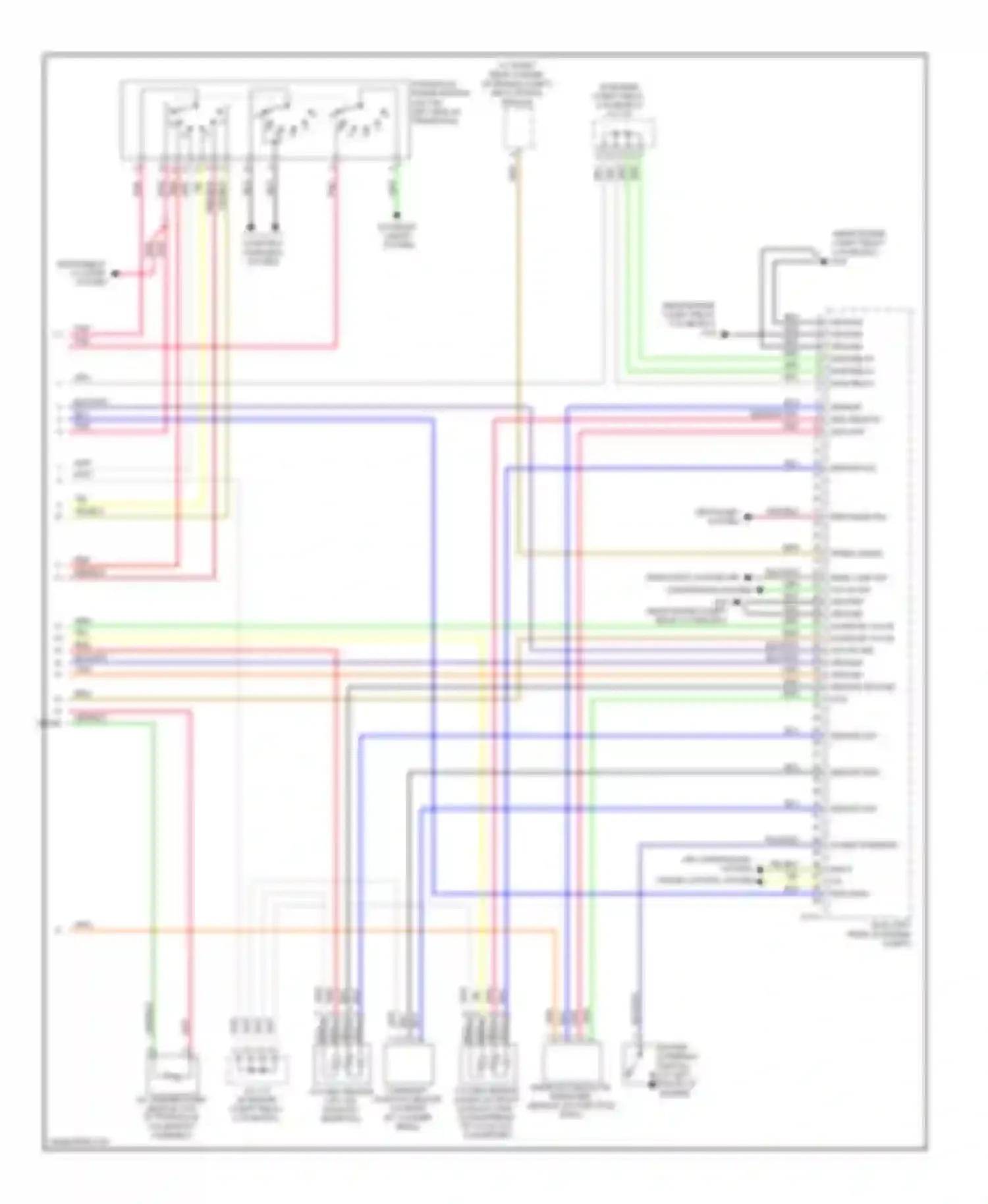 Accent Hyundai III (2006-2011): Wiring diagram engine performance 1.6l, a/t (4 of 4)