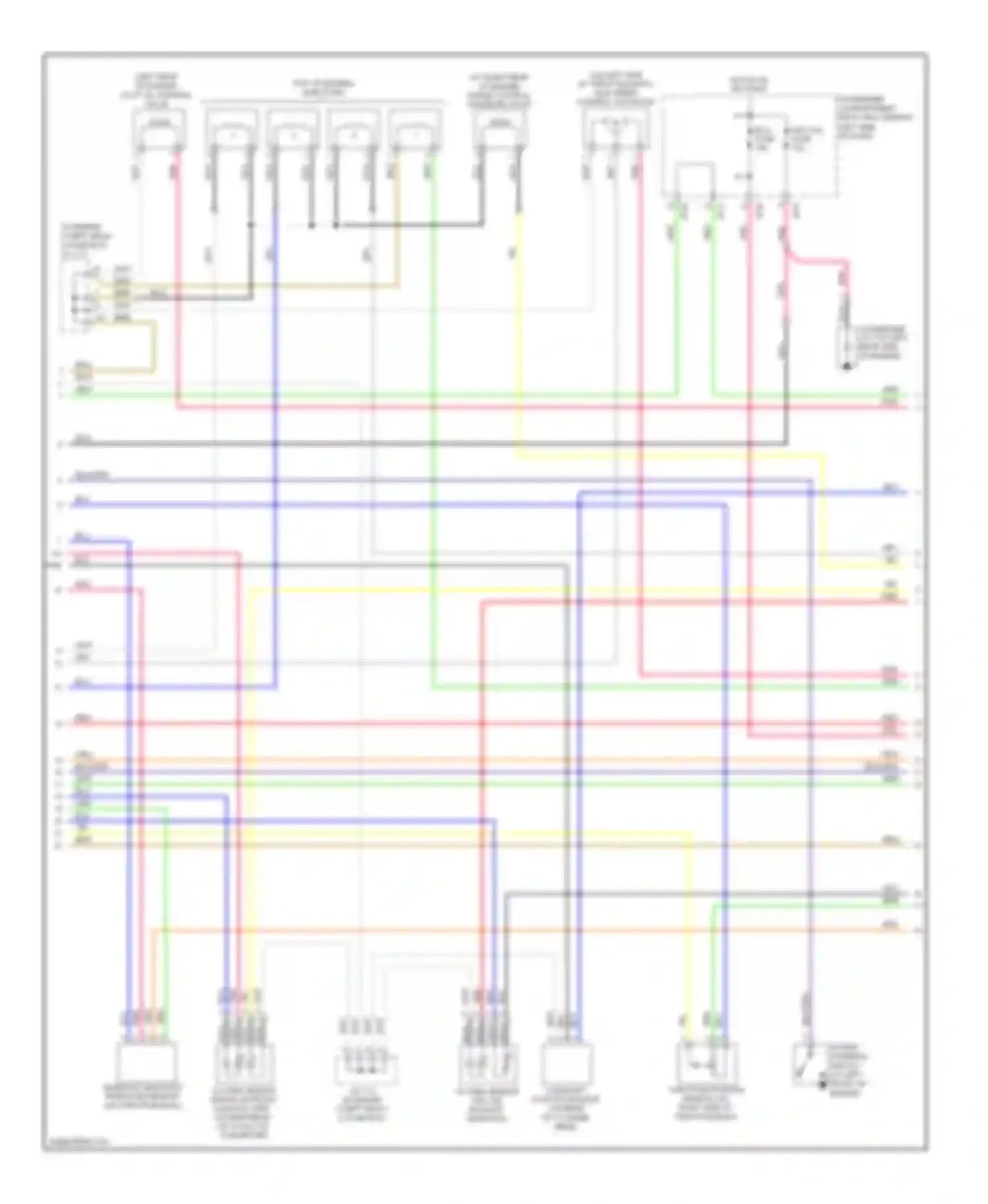 Accent Hyundai III (2006-2011): Wiring diagram engine performance 1.6l, m/t (2 of 3)