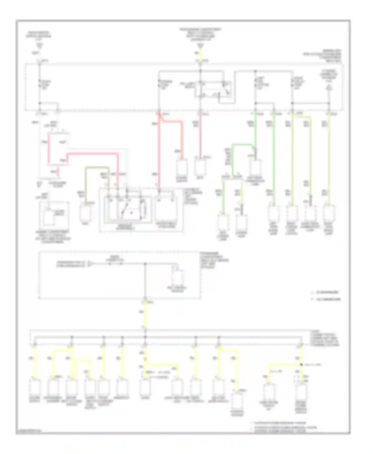 Accent Hyundai III (2006-2011): Power distribution circuit (4 of 4)