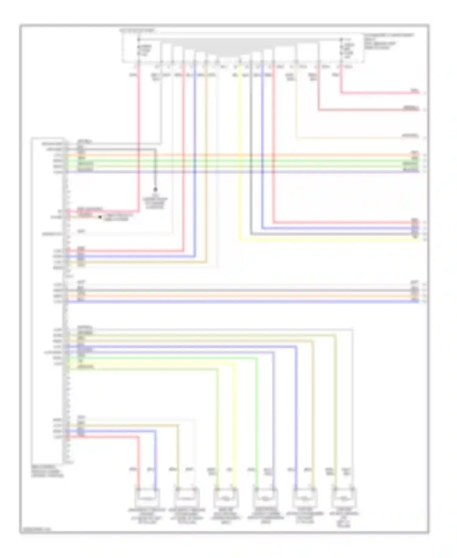 Accent Hyundai III (2006-2011): Supplemental restraints circuit, base (1 of 2)