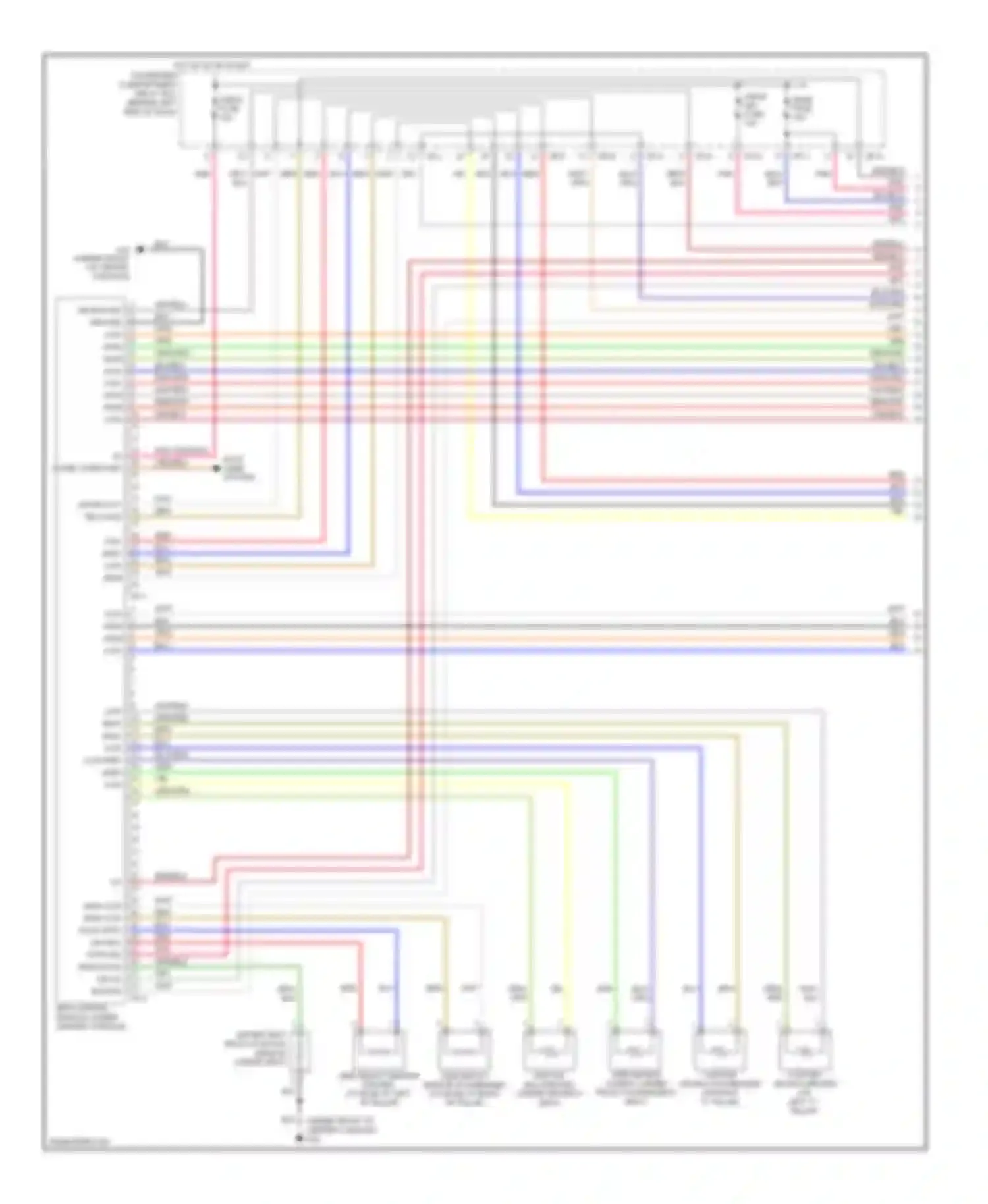 Accent Hyundai III (2006-2011): Supplemental restraints circuit, dual stage (1 of 2)