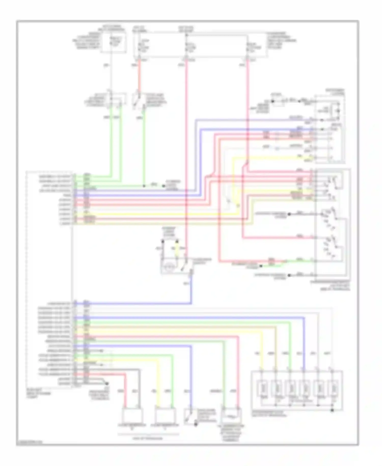 Accent Hyundai III (2006-2011): Transmission circuit