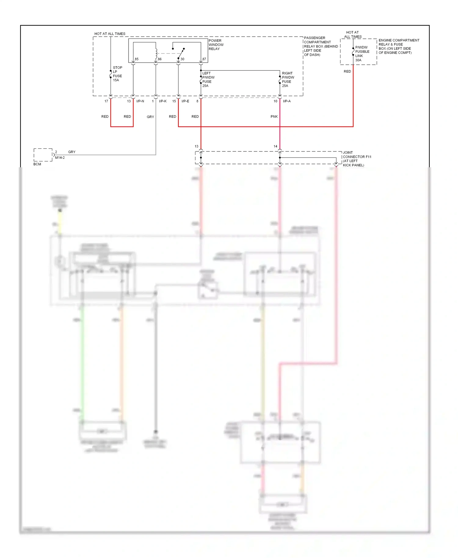 Wiring diagram brn for Hyundai Accent III (2006-2011) (27 of 38)