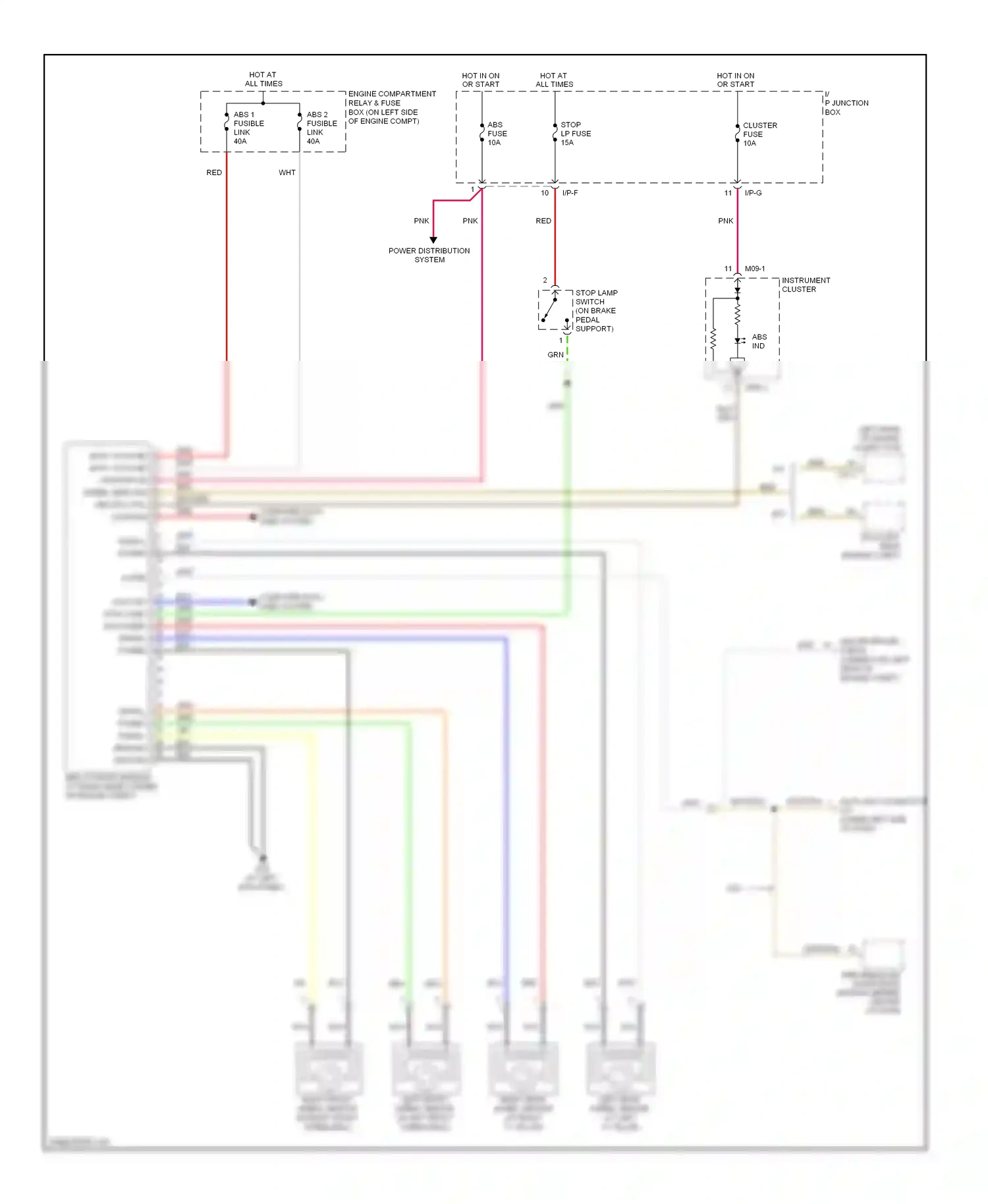Wiring diagram brn for Hyundai Accent III (2006-2011) (1 of 38)