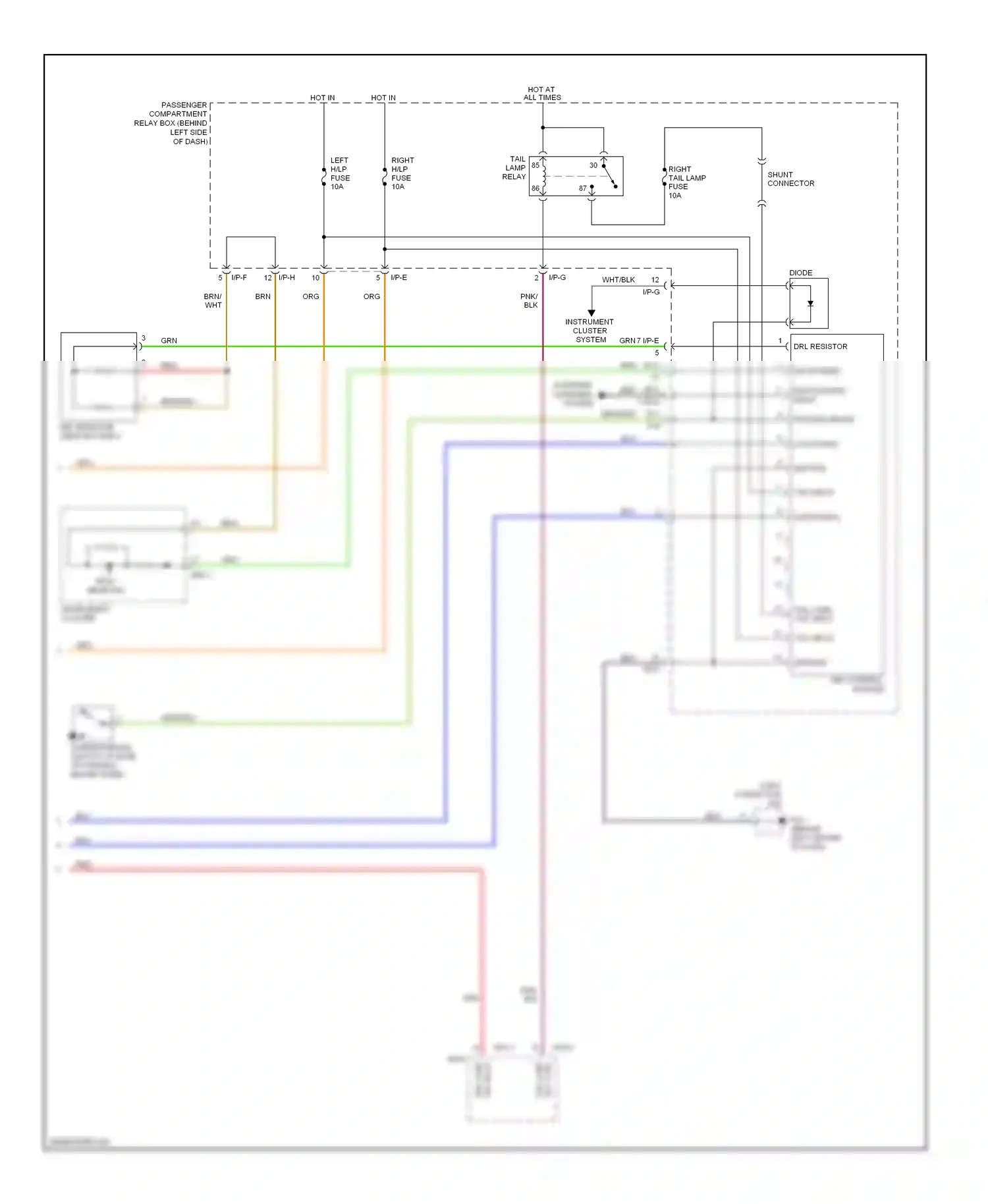 Wiring diagram i/p-e for Hyundai Accent III (2006-2011) (3 of 15)