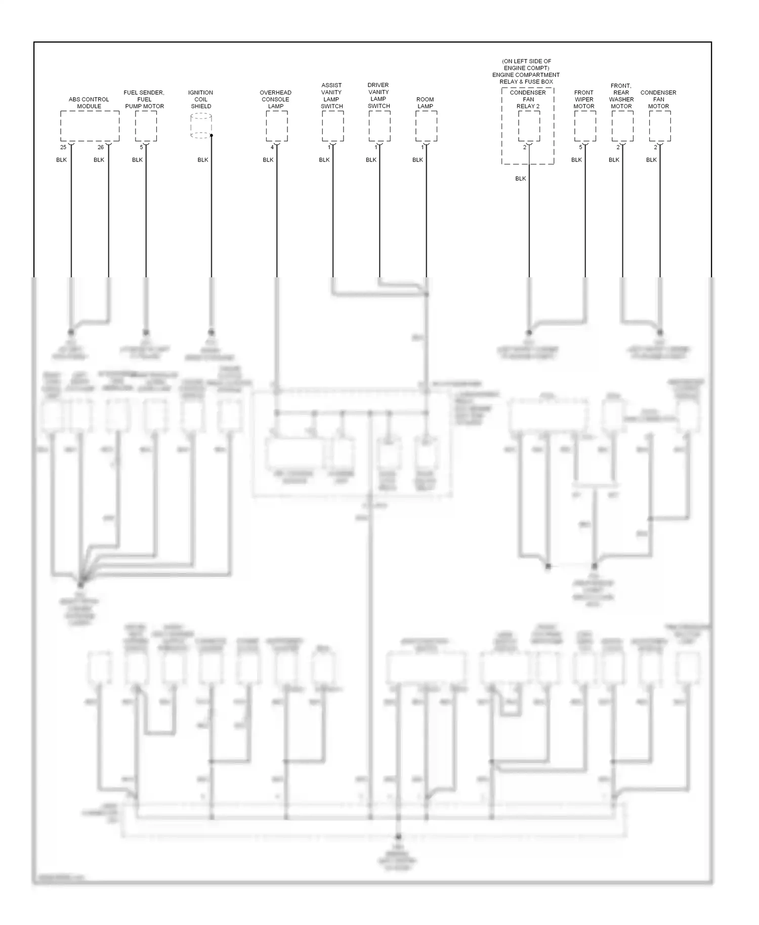 Wiring diagram i/p-k for Hyundai Accent III (2006-2011) (4 of 13)