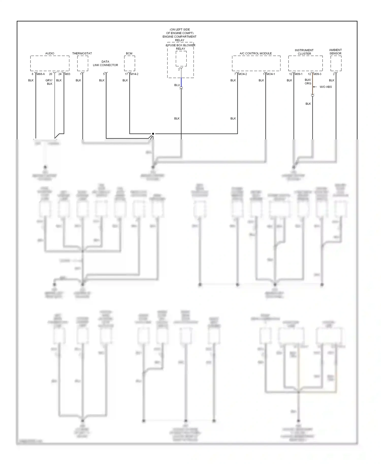 Wiring diagram nca for Hyundai Accent III (2006-2011) (14 of 36)