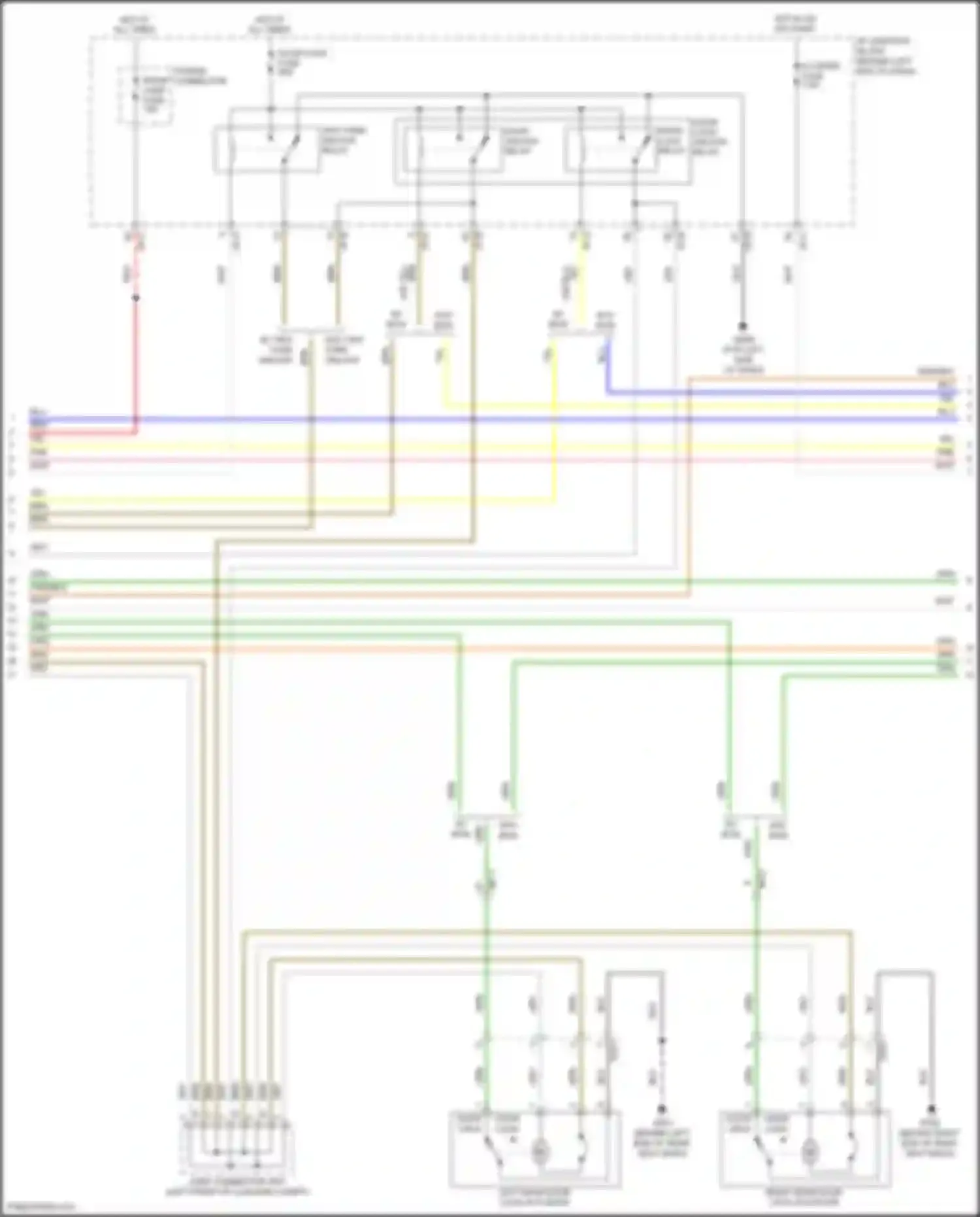Accent Hyundai V facelift (2020-2024): Forced entry circuit (2 of 3)