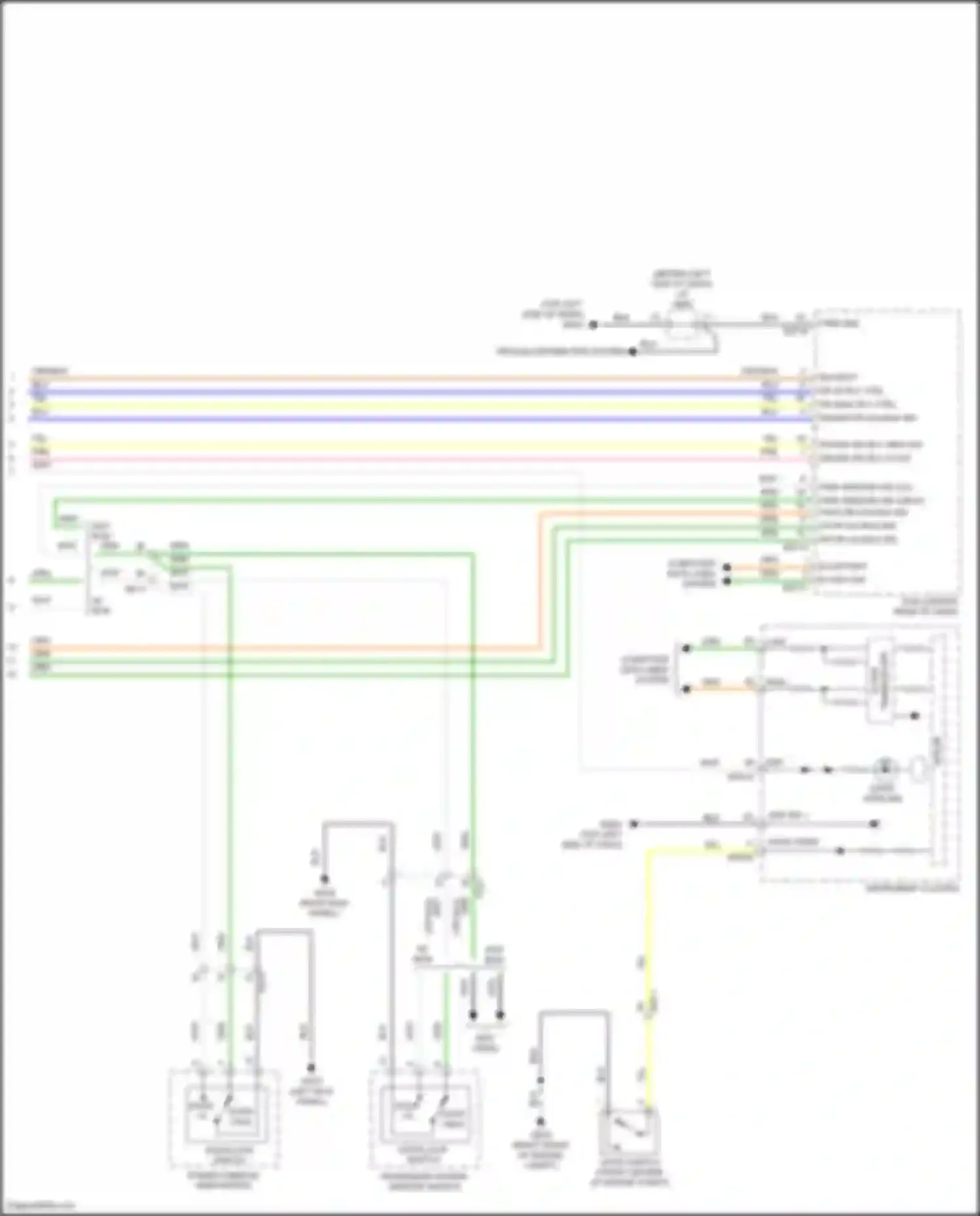 Accent Hyundai V facelift (2020-2024): Forced entry circuit (3 of 3)