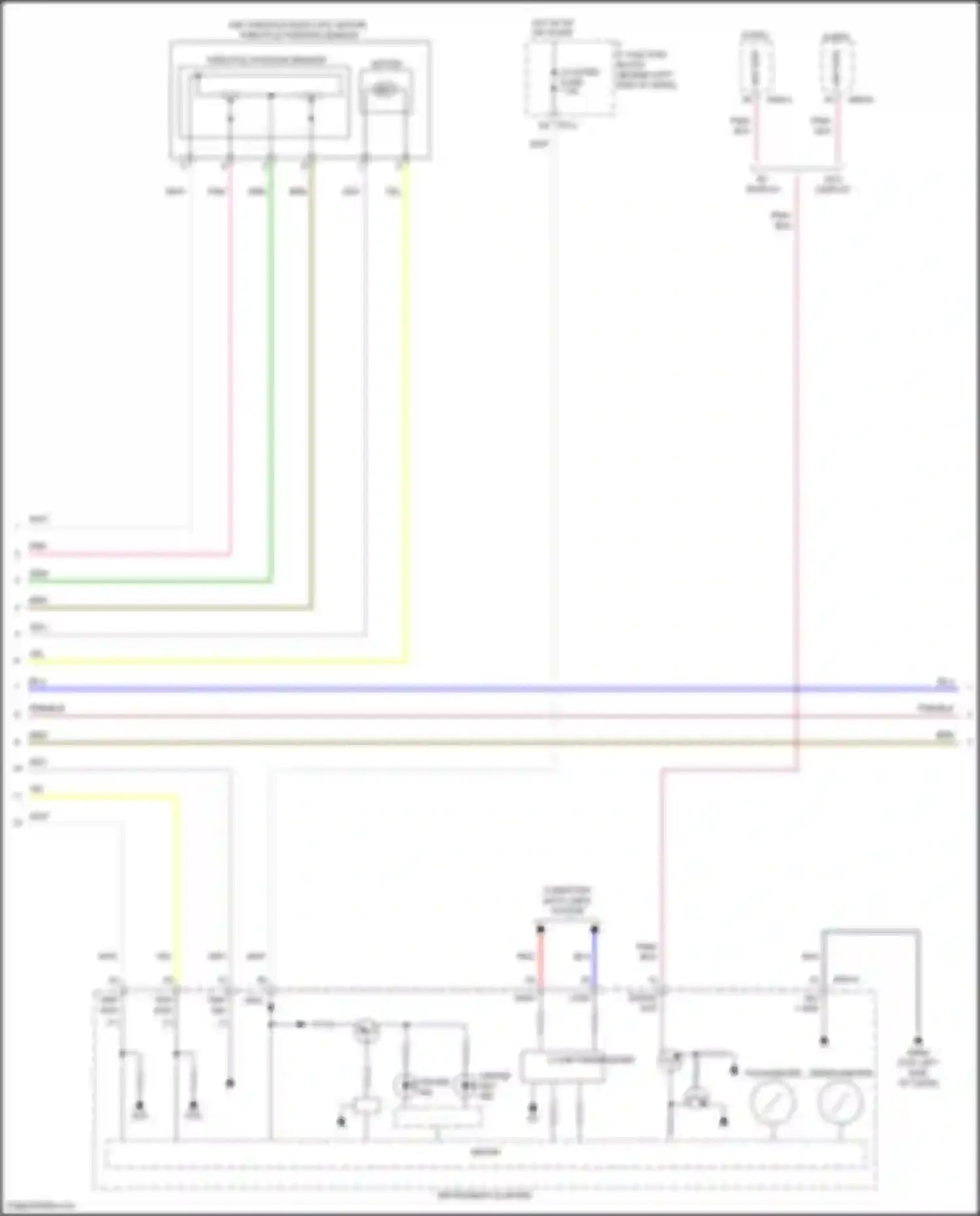 Accent Hyundai V facelift (2020-2024): Cruise control circuit (2 of 3)